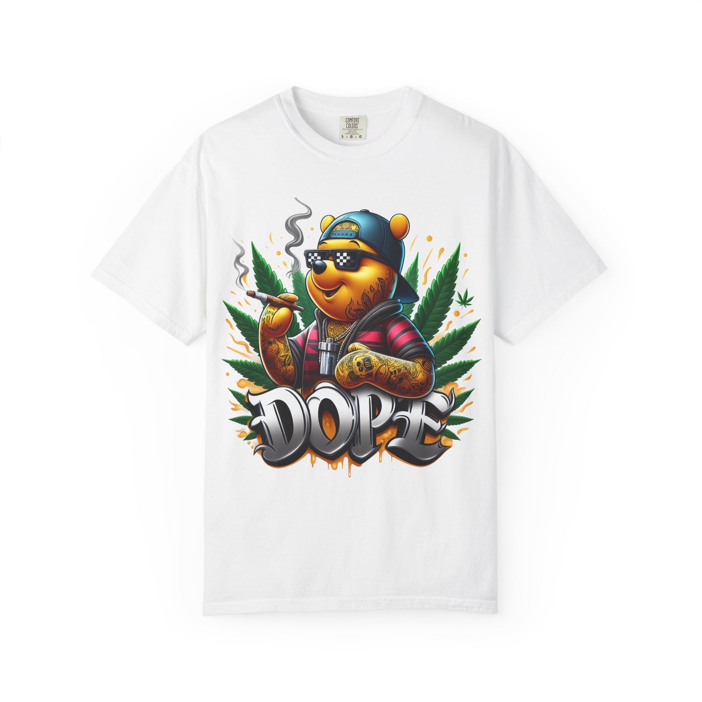 Cool Bear Graphic T-Shirt, Unisex Tee, Cannabis Vibe Apparel, Streetwear, Dope Graphic Shirt, Perfect for Gifting, 420, Cannabis