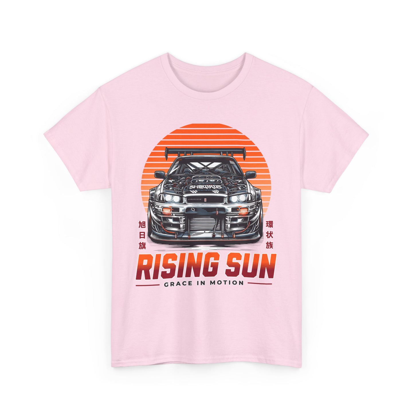 Graphic Tee - Rising Sun Nissan GTR Godzilla JDM Design