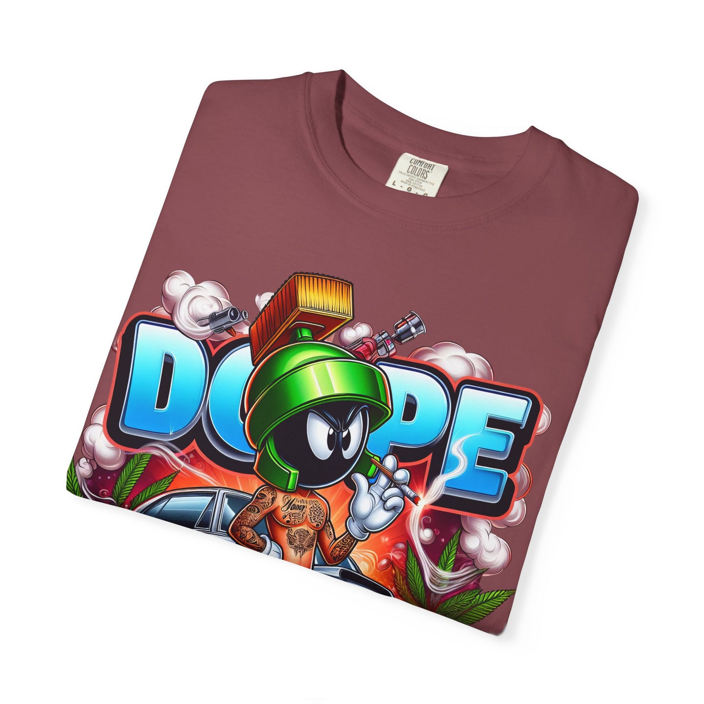 Dope Vibes Unisex Garment-Dyed T-Shirt, Streetwear Tee, Hip-Hop Style Shirt, Casual Fashion Top, Unique Graphic Tee, 420, Cannabis