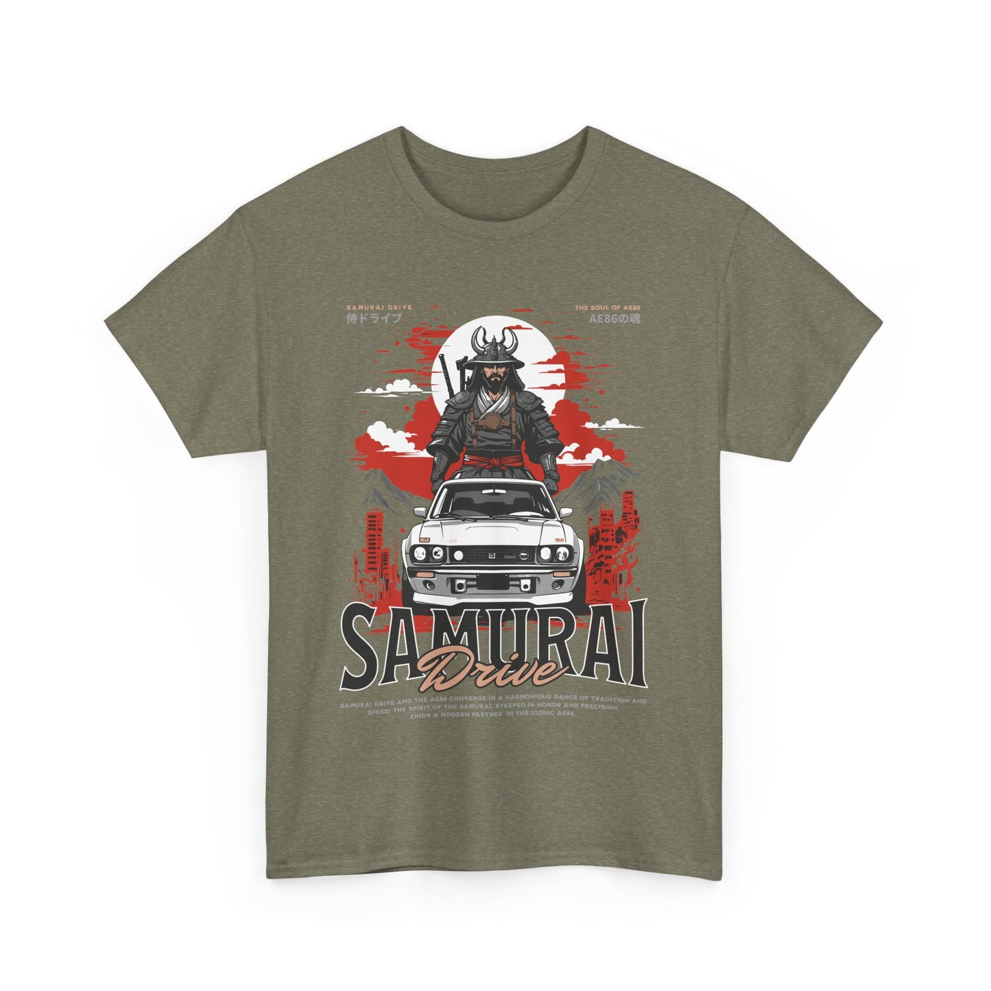 Samurai Graphic T-Shirt - JDM Style - Toyota AE86