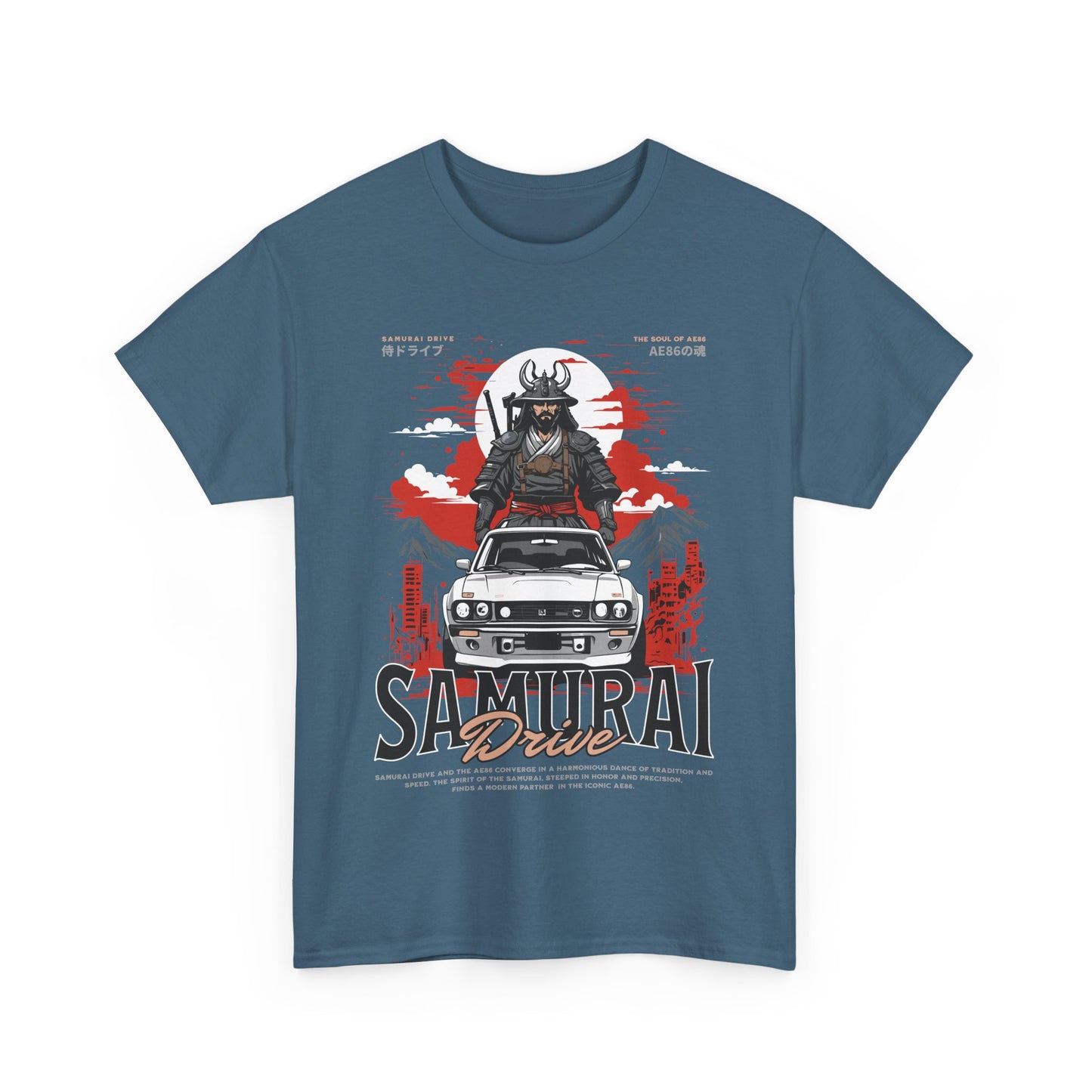 Samurai Graphic T-Shirt - JDM Style - Toyota AE86