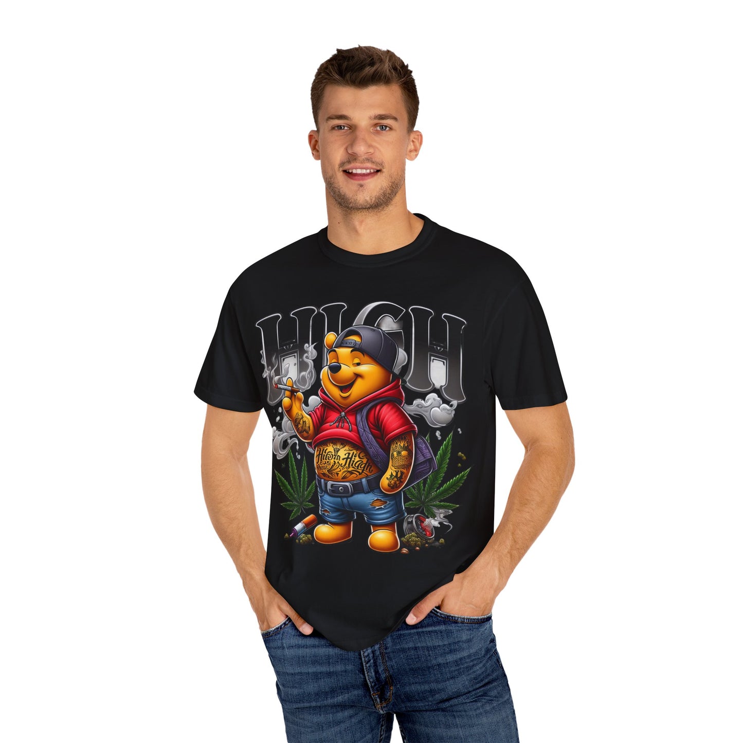 Chill Vibes Unisex T-shirt, High Design, Streetwear Style, Perfect Gift for Cannabis Lovers, Summer Festivals, Everyday Wear, Cannabis, 420