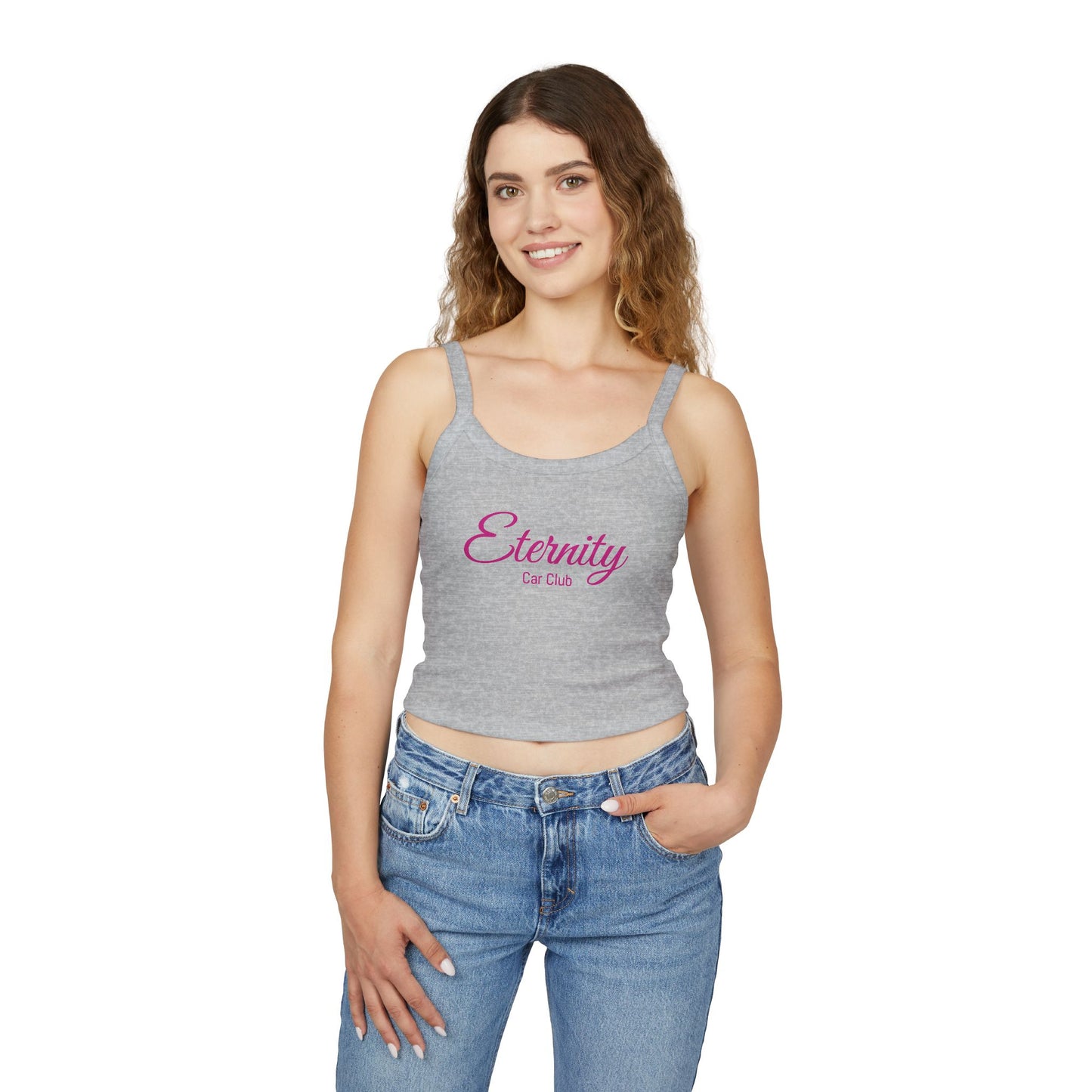 Eternity Car Club Women's Spaghetti Strap Tank Top - Cool & Casual Summer Wear