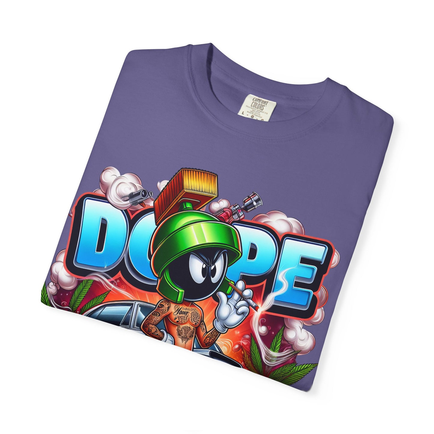 Dope Vibes Unisex Garment-Dyed T-Shirt, Streetwear Tee, Hip-Hop Style Shirt, Casual Fashion Top, Unique Graphic Tee, 420, Cannabis
