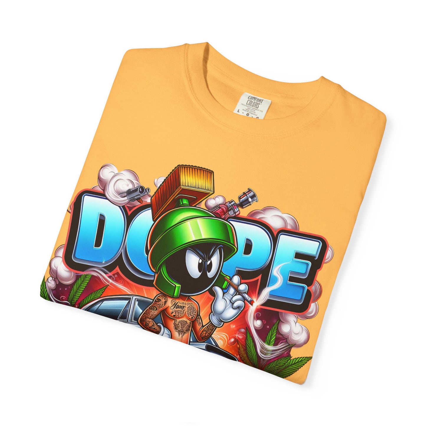 Dope Vibes Unisex Garment-Dyed T-Shirt, Streetwear Tee, Hip-Hop Style Shirt, Casual Fashion Top, Unique Graphic Tee, 420, Cannabis