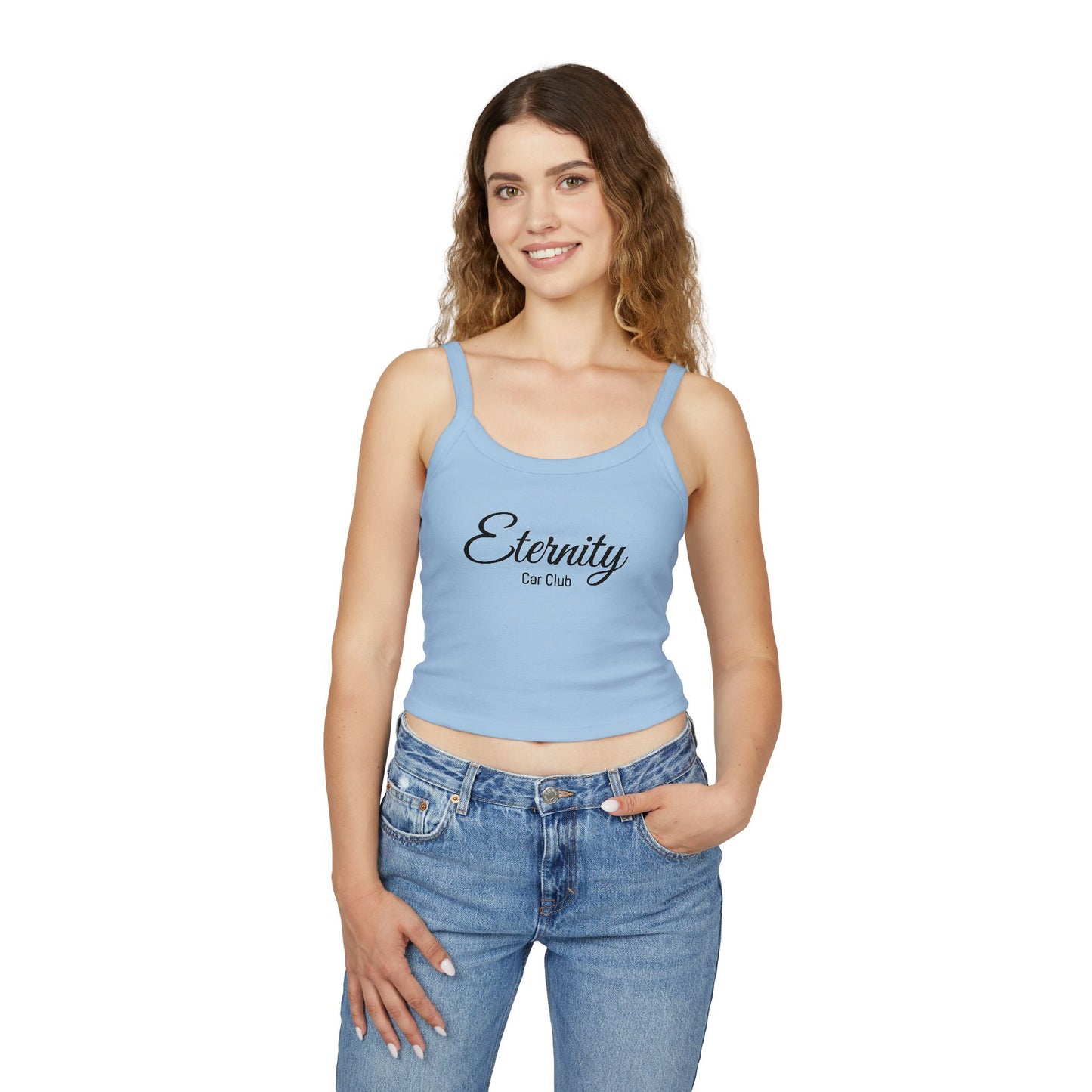 Eternity Car Club Women's Spaghetti Strap Tank Top - Cool & Casual Summer Wear