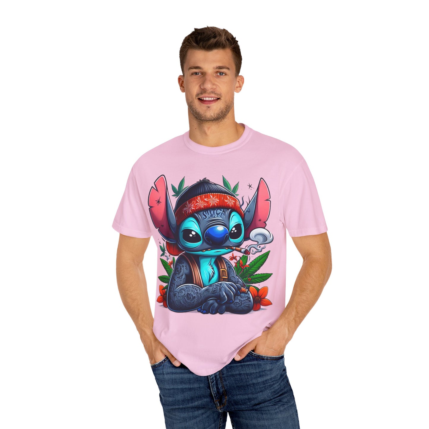 Funky Alien-Inspired Unisex T-Shirt | Casual Wear, Gift for Kids, Vintage Style, Festival Fashion, Graphic Tee, 420, Cannabis