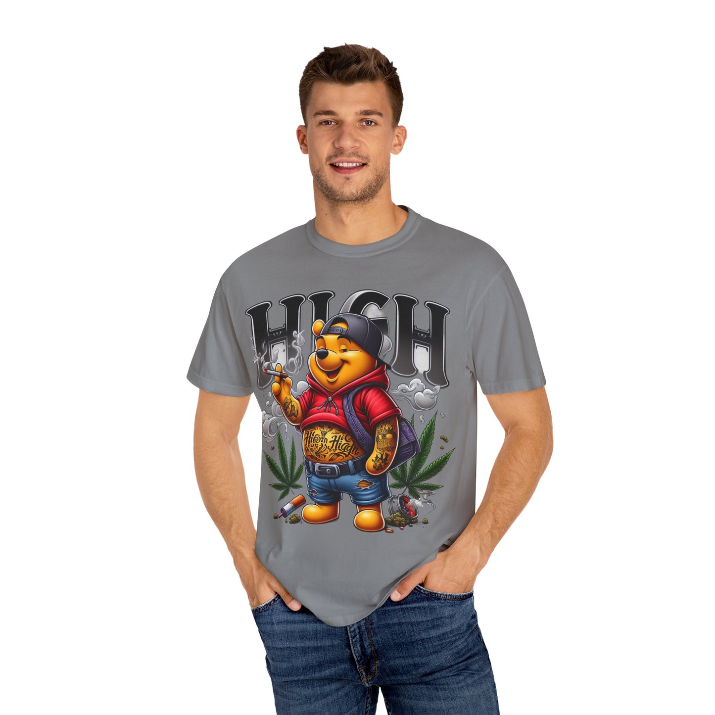 Chill Vibes Unisex T-shirt, High Design, Streetwear Style, Perfect Gift for Cannabis Lovers, Summer Festivals, Everyday Wear, Cannabis, 420
