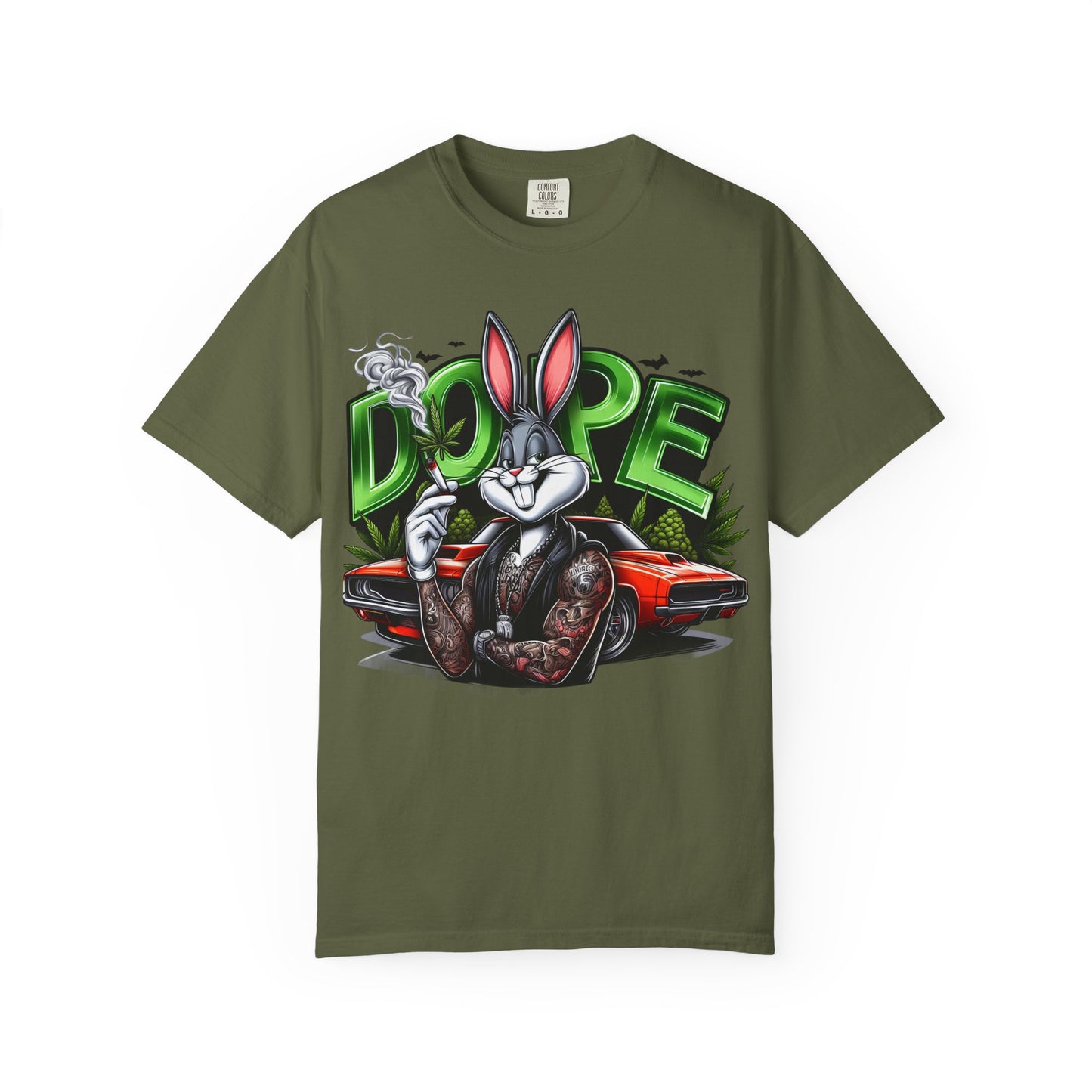 Cool Cartoon Graphic Tee, Vintage Style T-shirt, Streetwear, Hip Hop Fashion, Gift for Him, Cartoon Art Design, Loon, 420, Cannabis