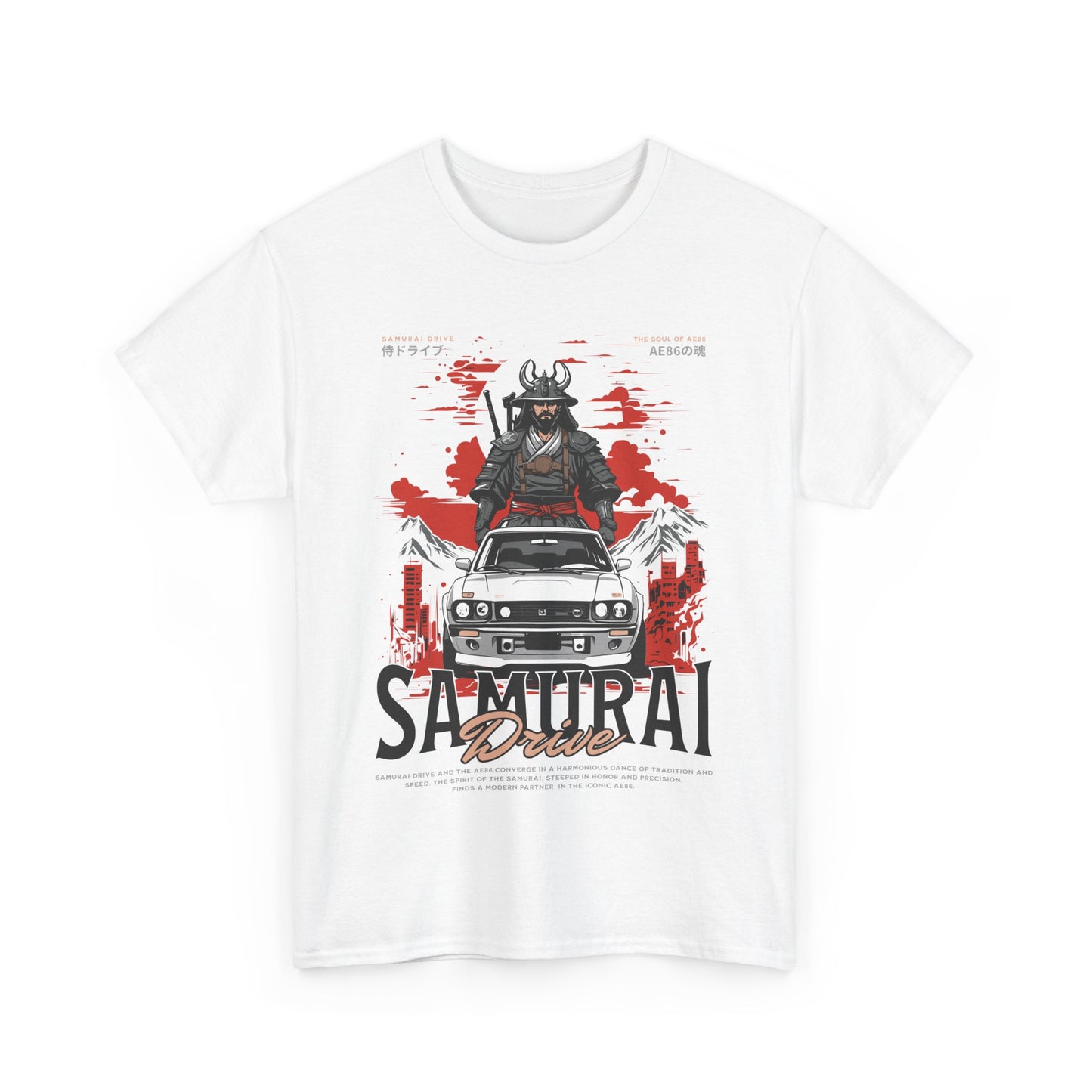 Samurai Graphic T-Shirt - JDM Style - Toyota AE86