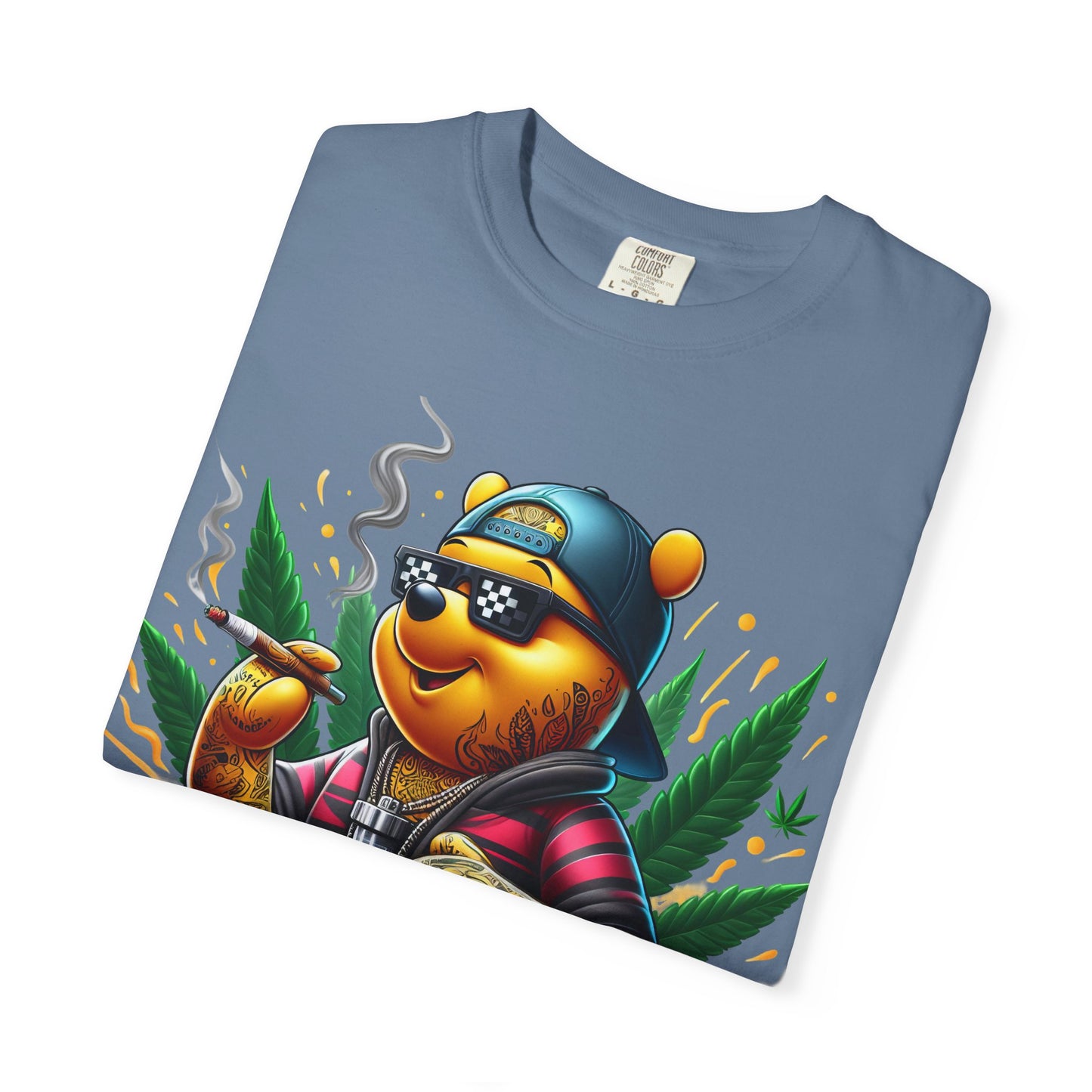 Cool Bear Graphic T-Shirt, Unisex Tee, Cannabis Vibe Apparel, Streetwear, Dope Graphic Shirt, Perfect for Gifting, 420, Cannabis