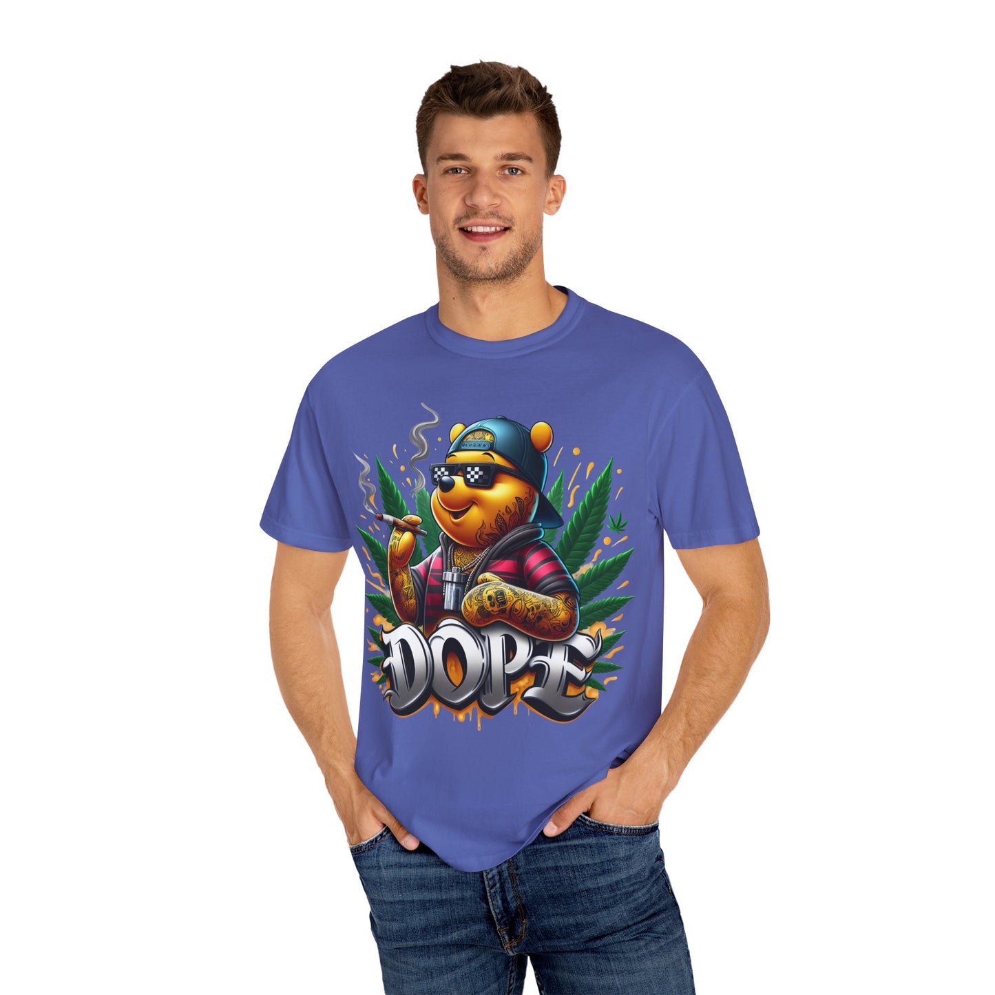 Cool Bear Graphic T-Shirt, Unisex Tee, Cannabis Vibe Apparel, Streetwear, Dope Graphic Shirt, Perfect for Gifting, 420, Cannabis