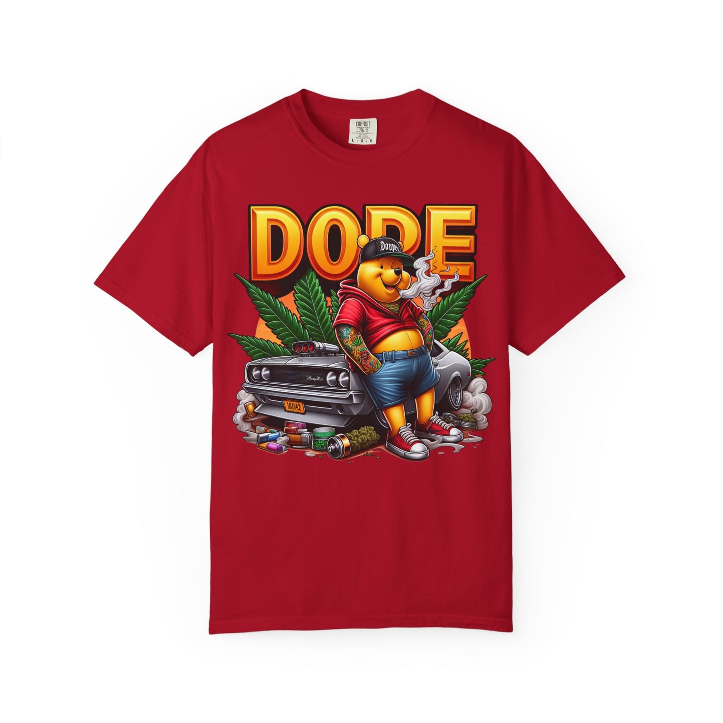 Cool Dude Graphic T-Shirt, Vintage Streetwear Tee, Perfect for Festivals, Summer Vibes, Hip Hop, Gift for Friends, 420, Cannabis