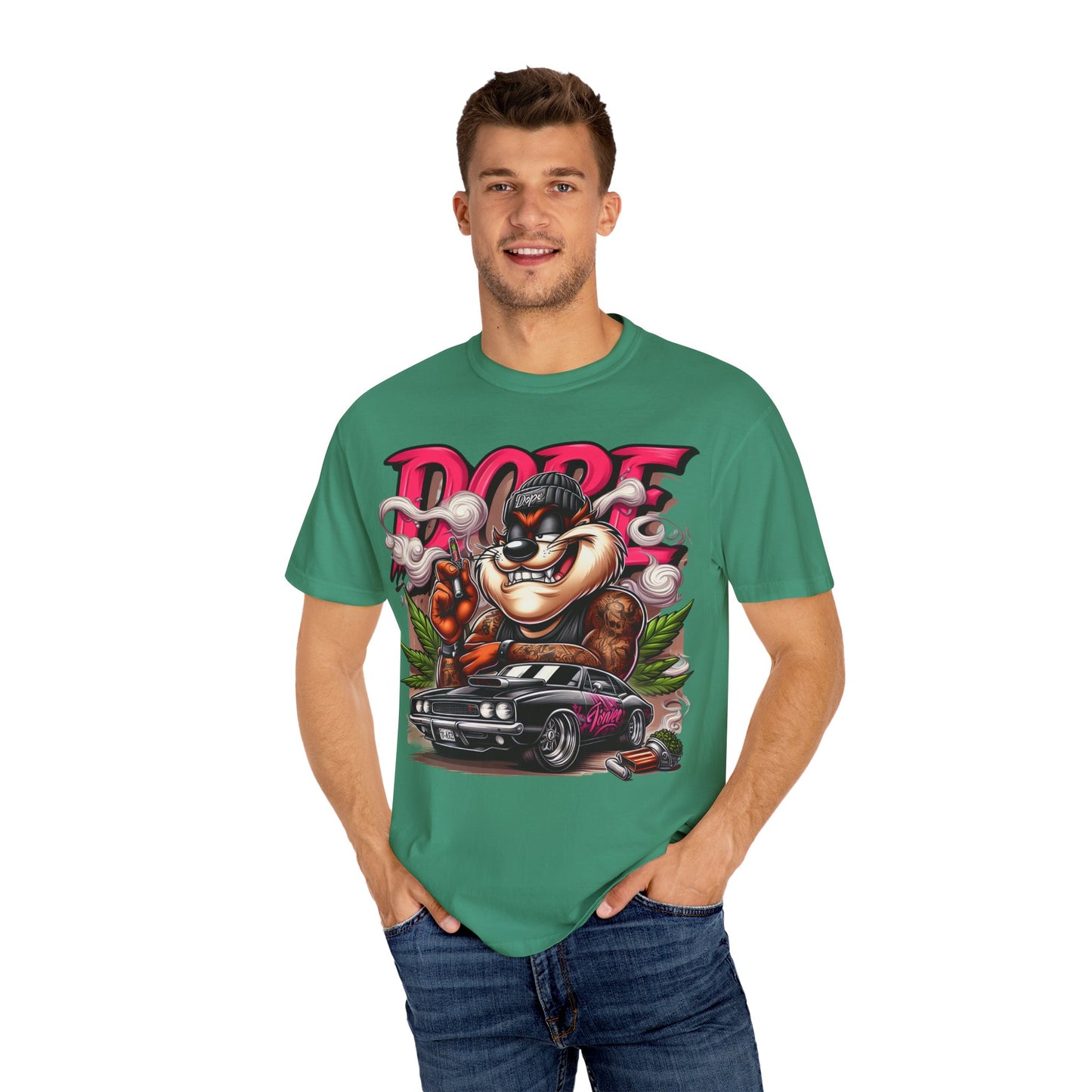 Cool Graphic T-Shirt, Vintage Car Shirt, Unisex Graphic Tee, Gift for Car Enthusiasts, Dope Clothing, Streetwear Style, 420, Cannabis