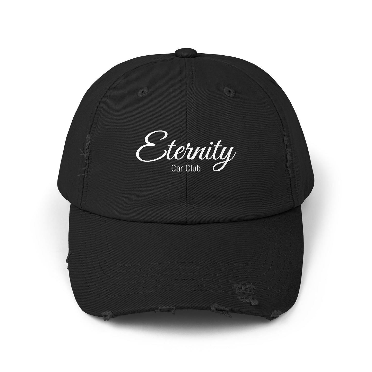 Unisex Distressed Cap - Eternity Casual Style Hat