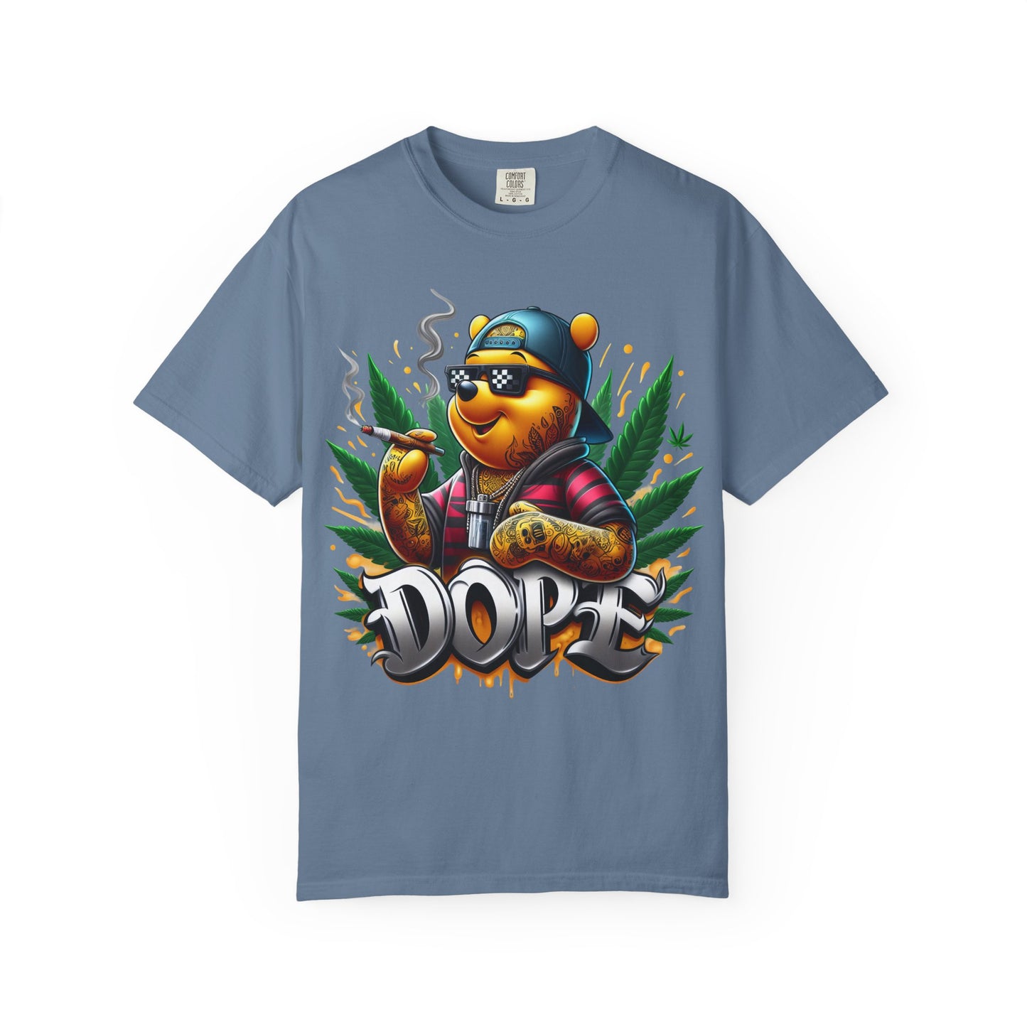 Cool Bear Graphic T-Shirt, Unisex Tee, Cannabis Vibe Apparel, Streetwear, Dope Graphic Shirt, Perfect for Gifting, 420, Cannabis