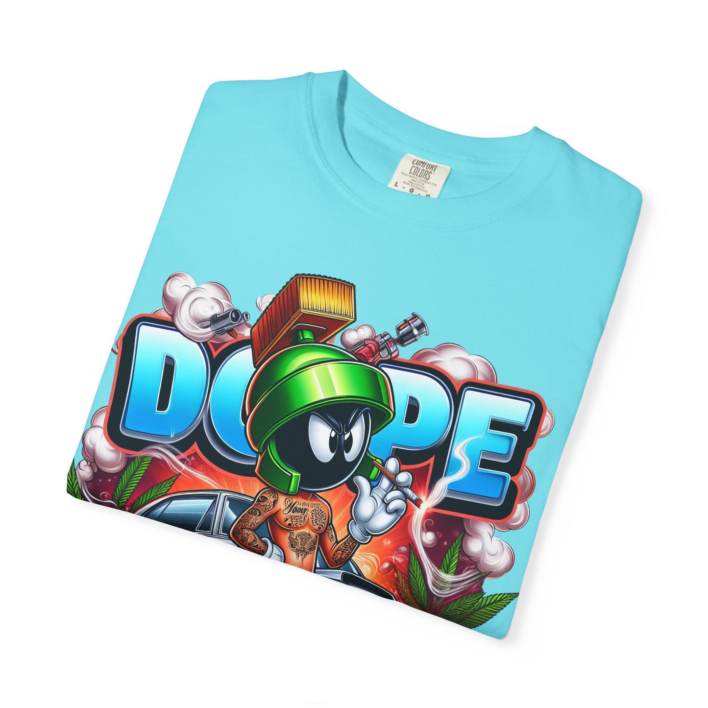 Dope Vibes Unisex Garment-Dyed T-Shirt, Streetwear Tee, Hip-Hop Style Shirt, Casual Fashion Top, Unique Graphic Tee, 420, Cannabis