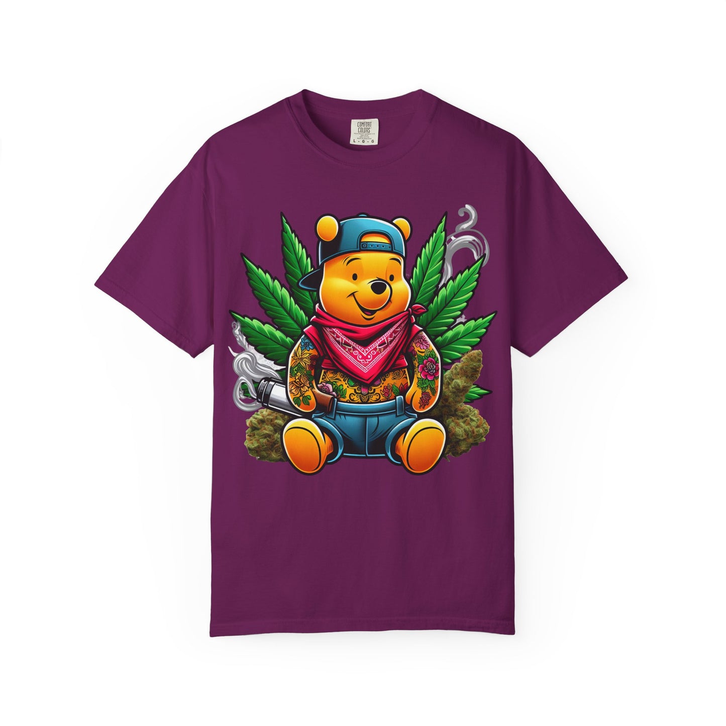 Chill Vibes Graphic Tee - Cartoon Character T-Shirt, Streetwear Style, Cool Gift for Cannabis Lovers, Relaxed Fit T-shirt, 420, Cannabis