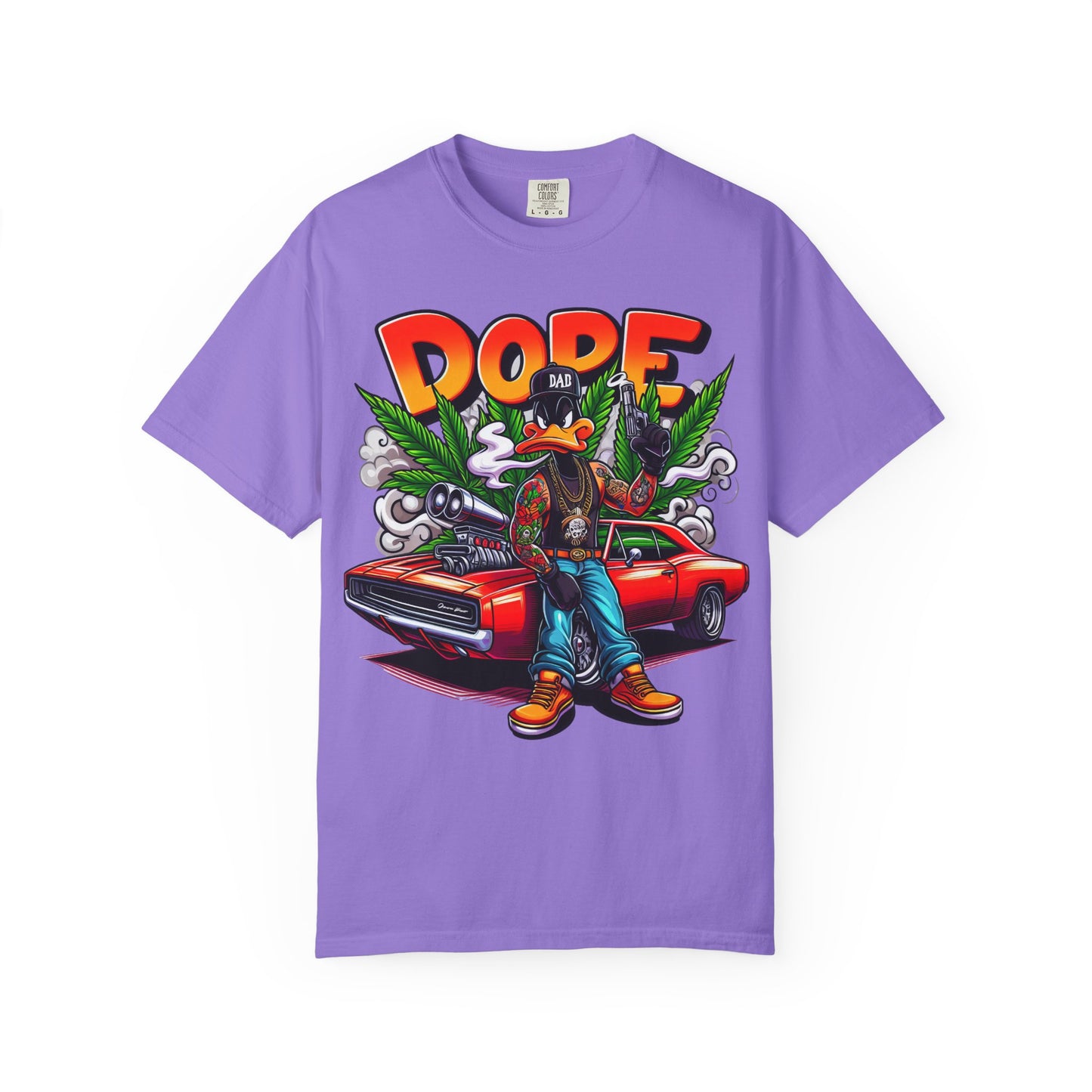 Dope Graphic Tee, Urban Streetwear T-shirt, Cool Casual Style, Unisex Apparel, Hip Hop Fashion, Gift for Trendsetters, Cannabis, 420