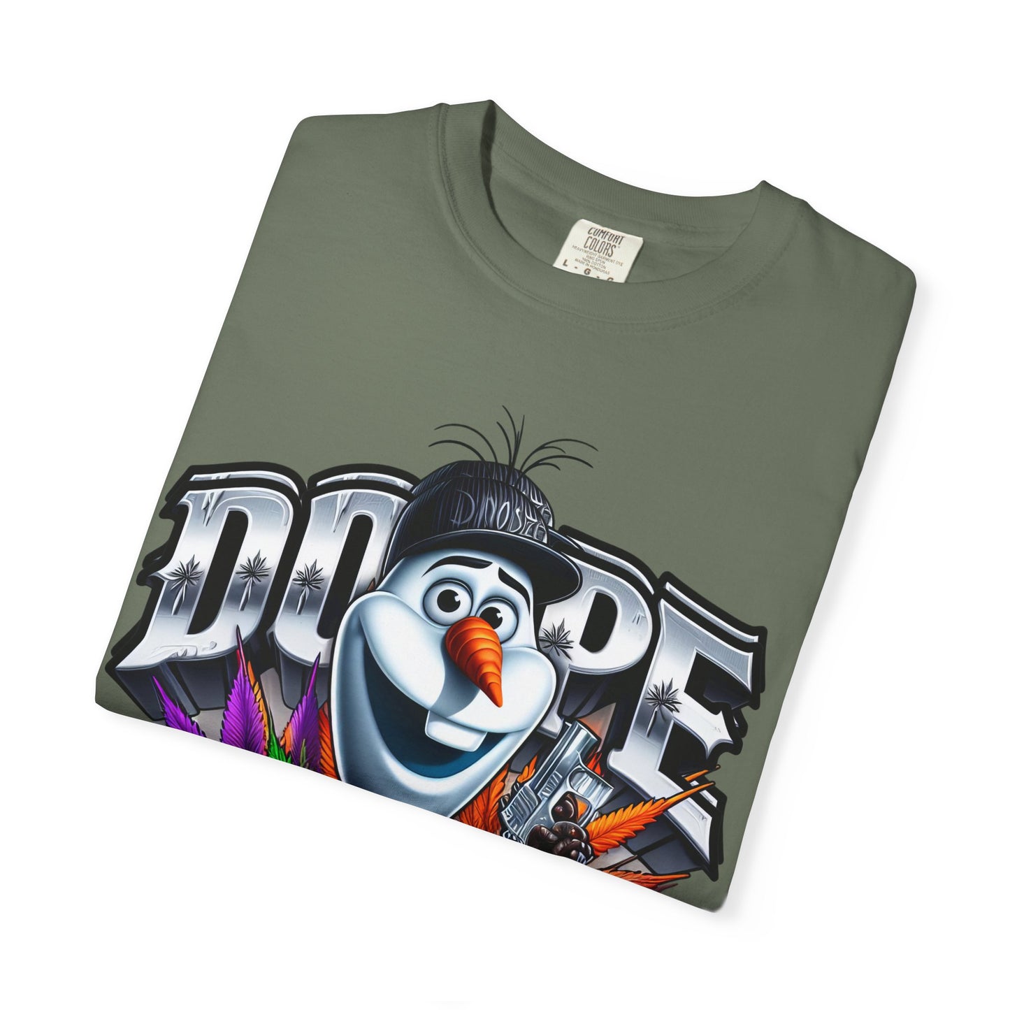 Dope Character Graphic Tee, Unisex T-Shirt for Casual Wear, Perfect Gift for Car Lovers, Cartoon Fan Apparel, Unique Statement Piece, 420, Cannabis