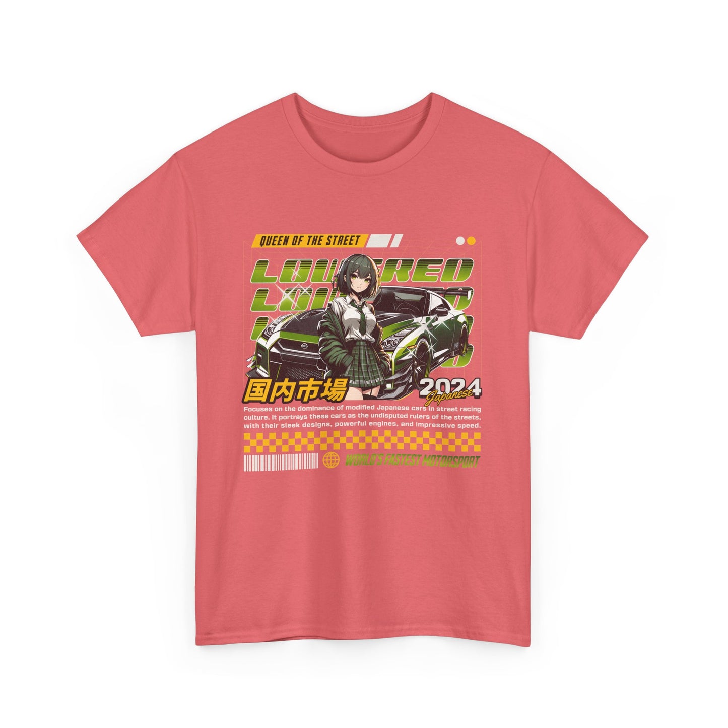 Nissan GTR Anime Graphic Tee - Queen of the Street
