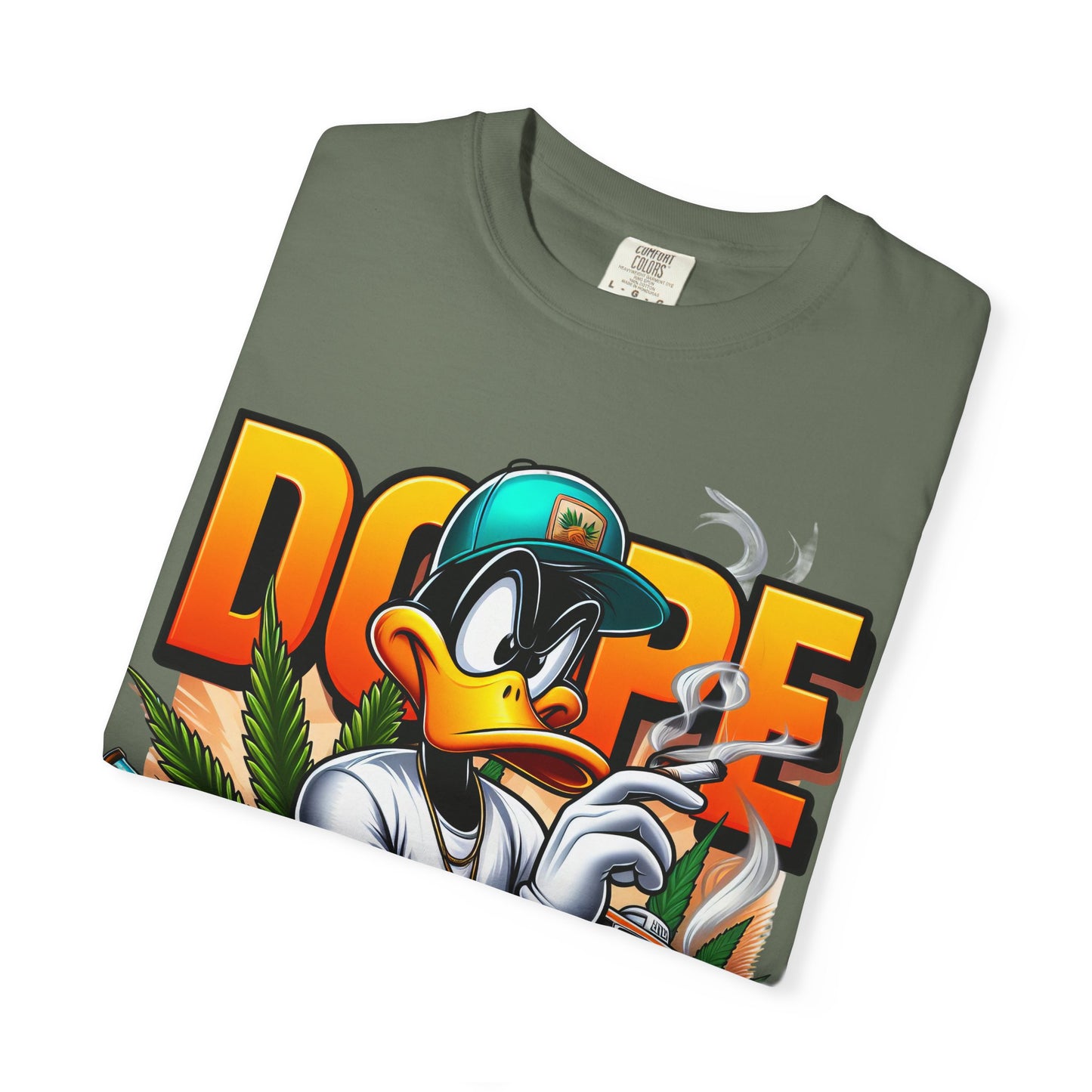 Dope Vibe Unisex Garment-Dyed T-Shirt | Streetwear Fashion, Casual Style, Hip Hop Merch, Graphic Tee, Cool Gift, Cannabis, 420