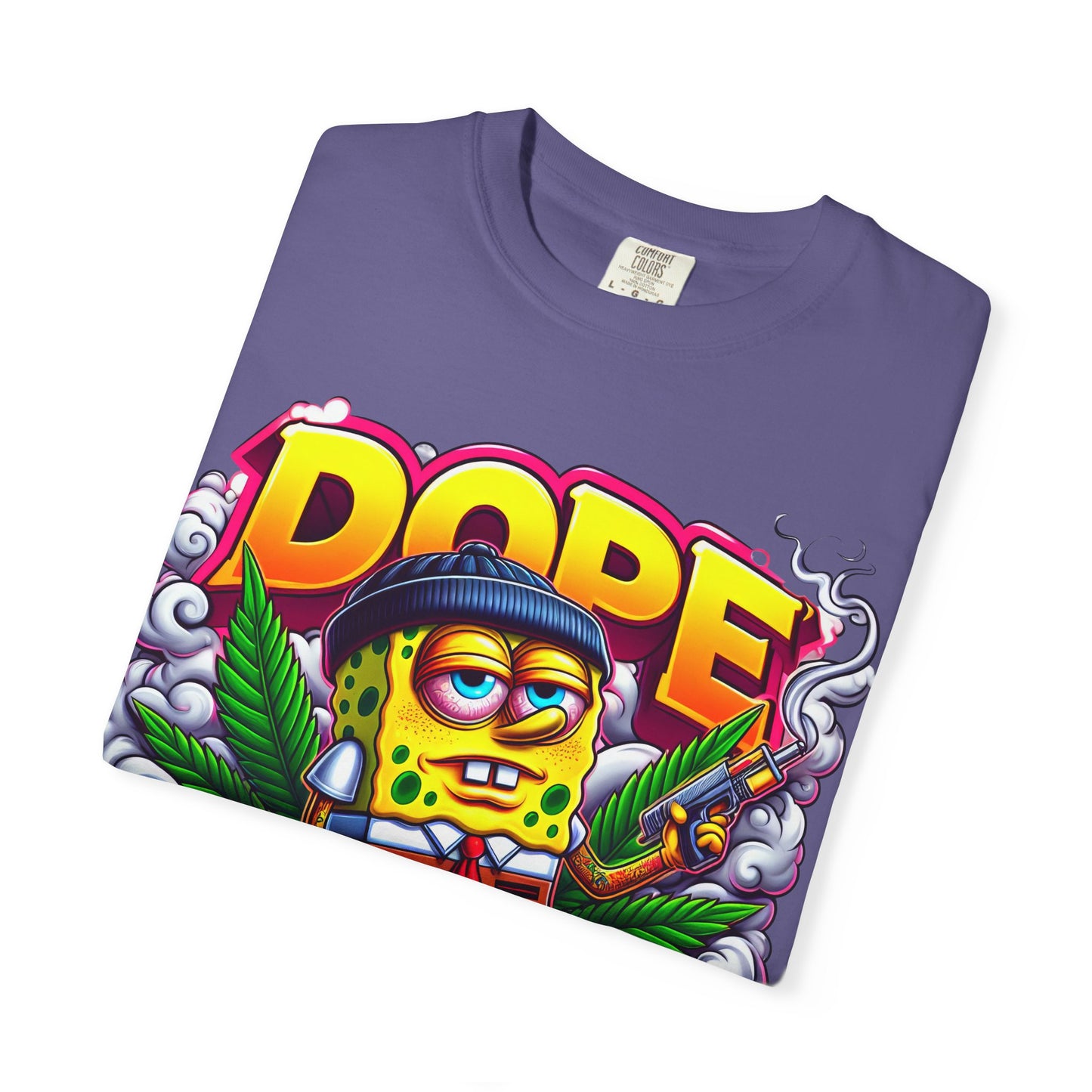 Vibrant Graphic Tee: Funky Cartoon T-Shirt, Unisex Fashion, Casual Wear, Gift for Friends, Streetwear Style, Cool Graphic Tee, 420, Cannabis
