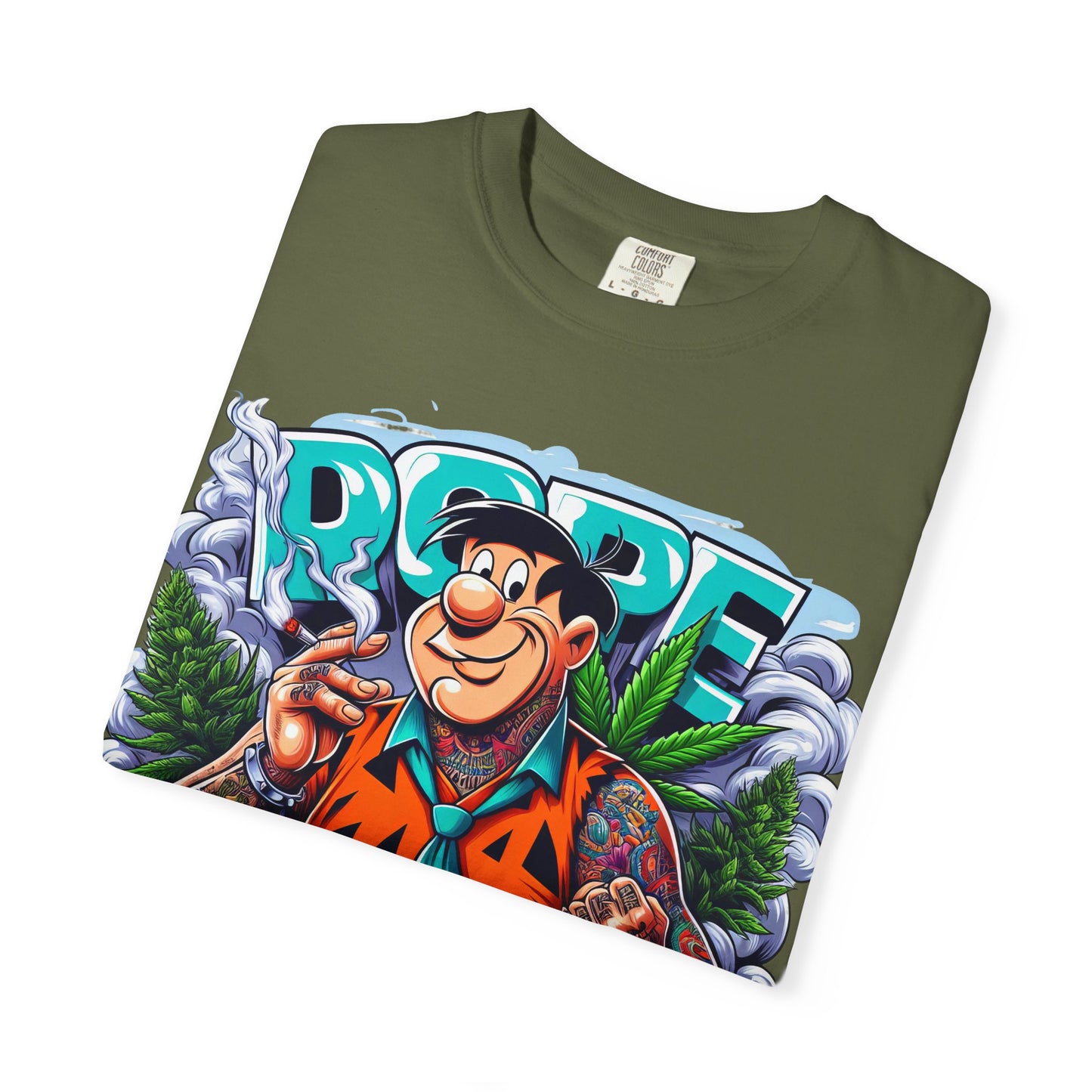 Cool Vintage Graphic Tee - Retro Car & Cartoon Design, Perfect for Summer, Gift for Car Lovers, Men's & Women's Casual Wear, 420, Cannabis