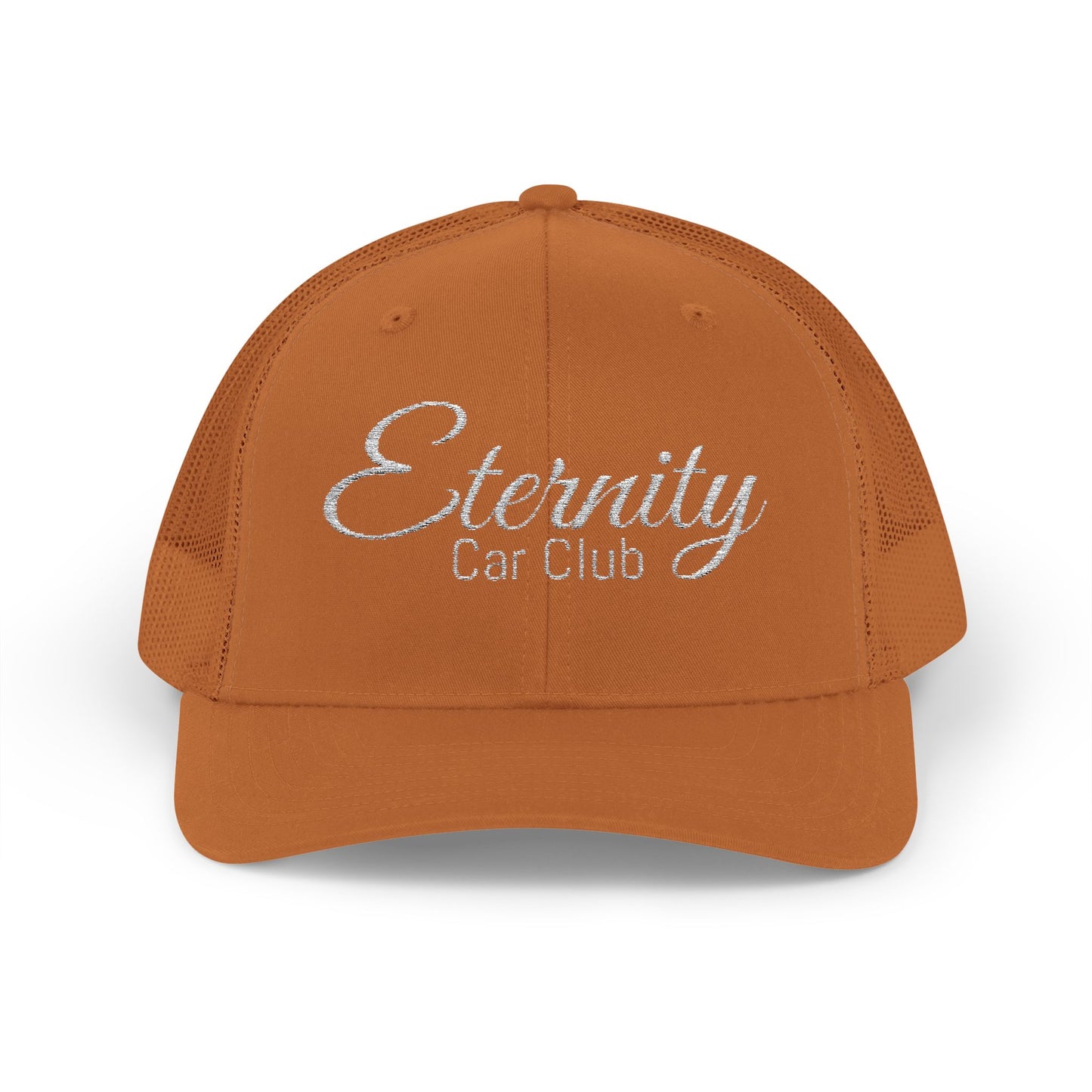 Embroidered: Eternity Car Club Snapback Trucker Cap, Adjustable Hat