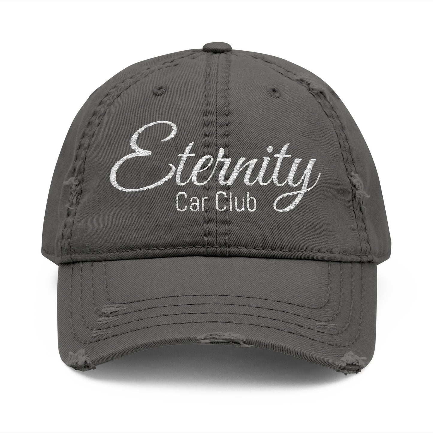 Embroidered Trendy Distressed Dad Hat