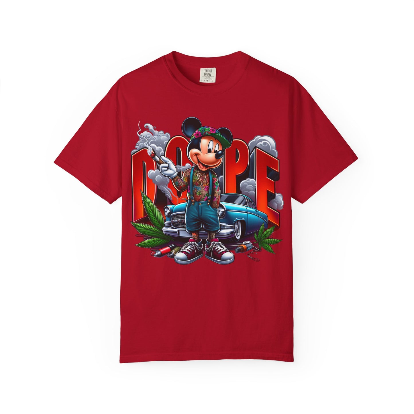 Cool Graphic T-Shirt, Streetwear Tee, Vintage Style Shirt, Gift for Him, Cartoon Art T-Shirt, Casual Wear, Unisex Fashion, 420, Cannabis