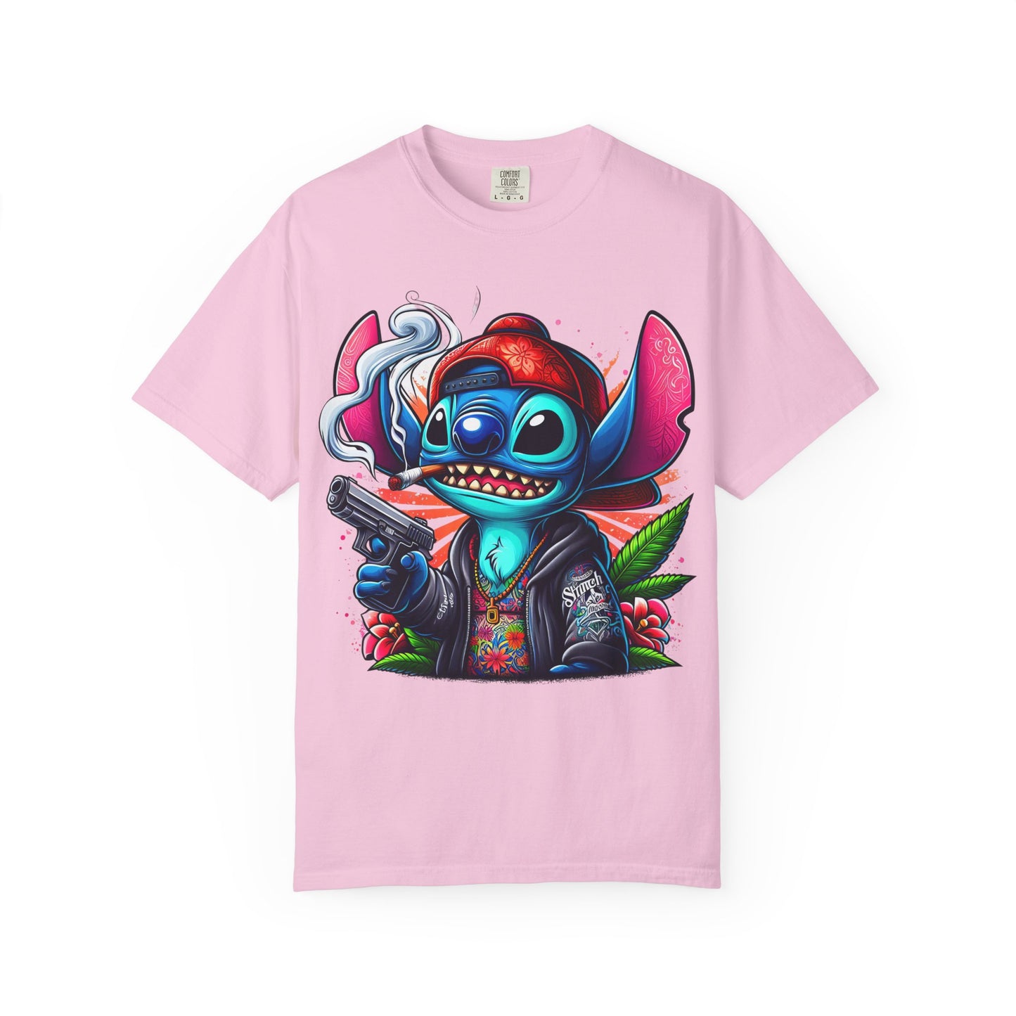 Vibrant Cartoon Graphic Tee, Unisex T-shirt, Casual Wear, Streetwear Style, Summer Fashion, Gift for Friends, Cannabis, 420