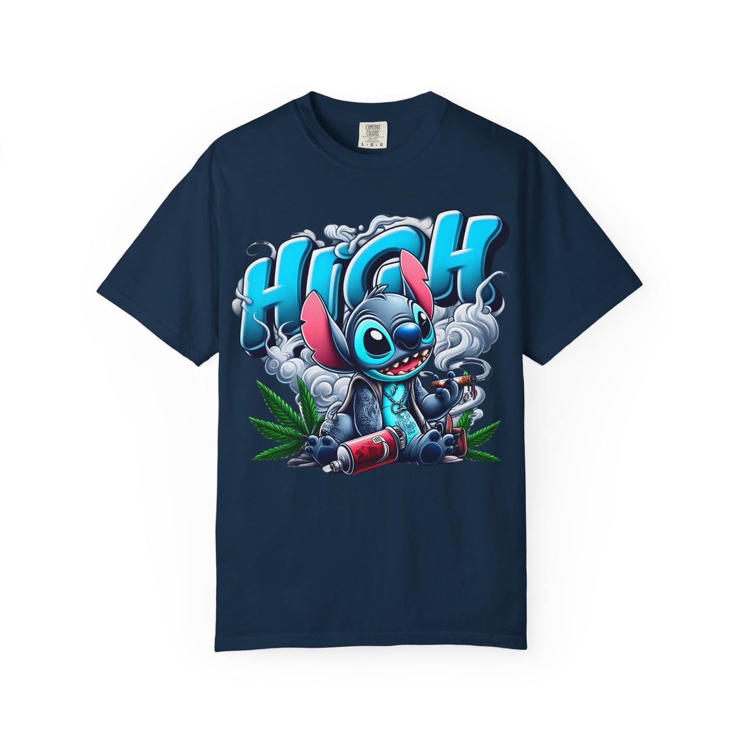 High Vibe Unisex T-Shirt, Chill Graphic Tee, Streetwear, Cannabis Culture, Gift for Stoners, Party Apparel, 420, Cannabis