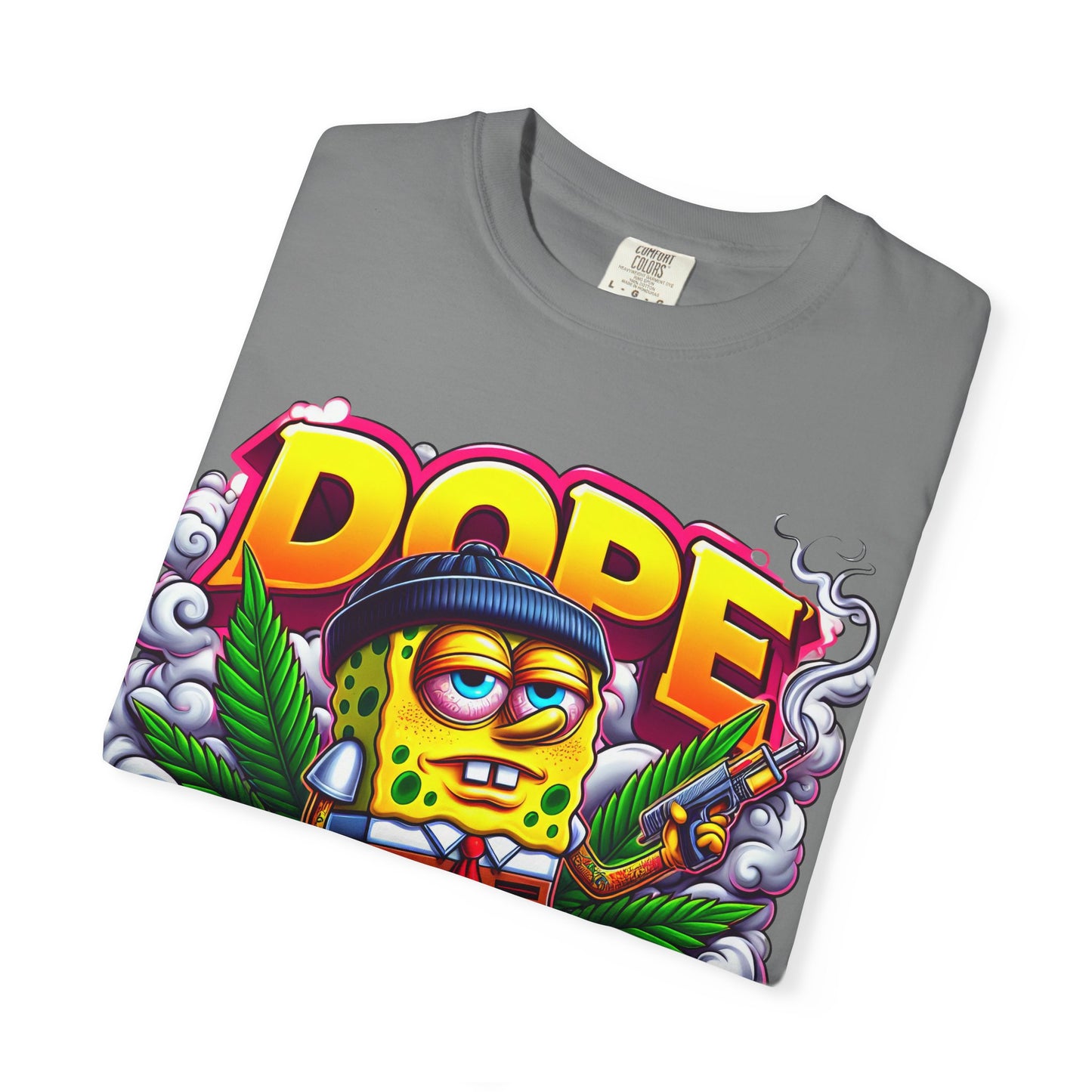 Vibrant Graphic Tee: Funky Cartoon T-Shirt, Unisex Fashion, Casual Wear, Gift for Friends, Streetwear Style, Cool Graphic Tee, 420, Cannabis
