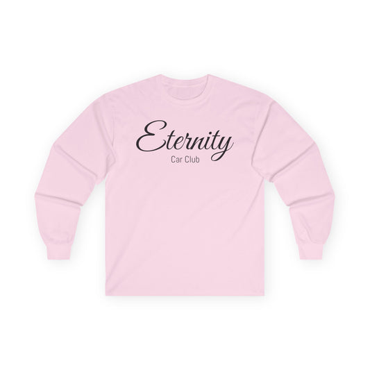 Eternity Car Club Unisex Long Sleeve Tee - Classic Cotton Crew for Car Enthusiasts