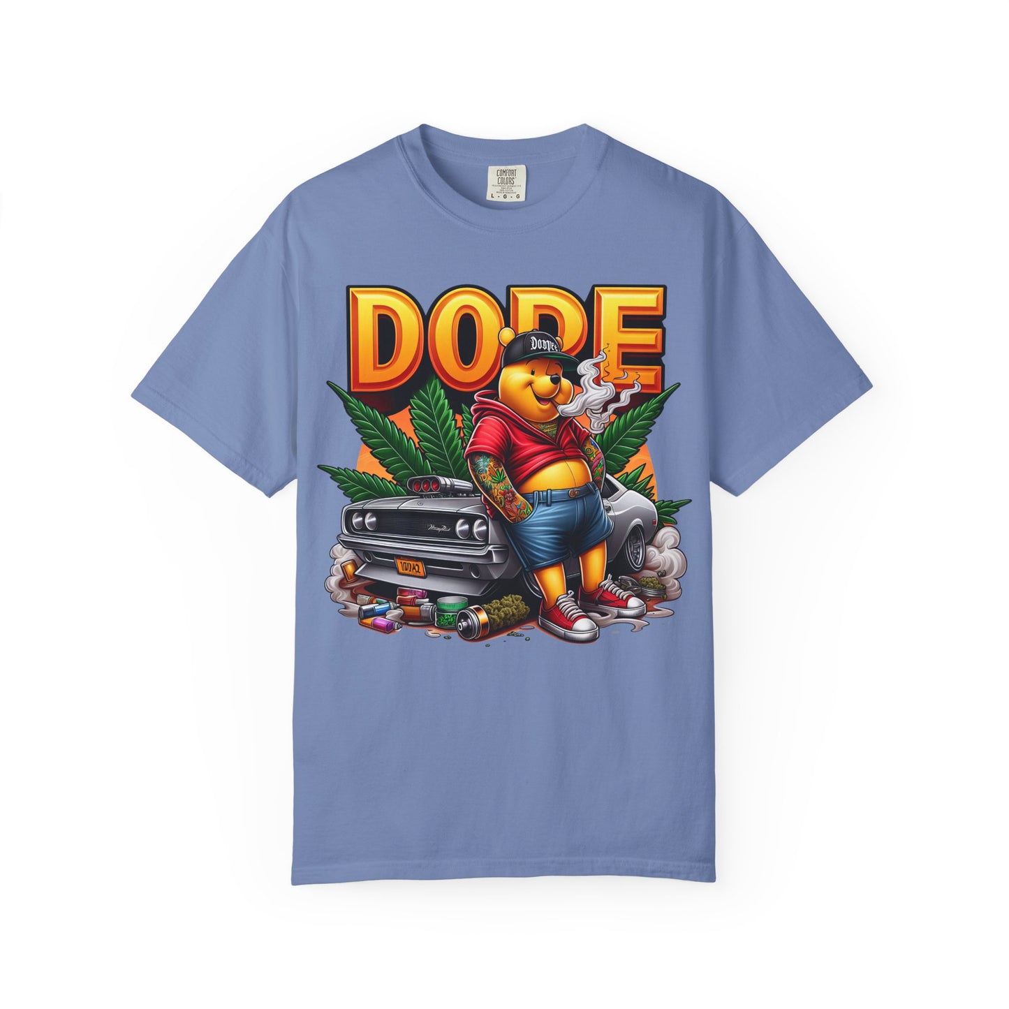 Cool Dude Graphic T-Shirt, Vintage Streetwear Tee, Perfect for Festivals, Summer Vibes, Hip Hop, Gift for Friends, 420, Cannabis