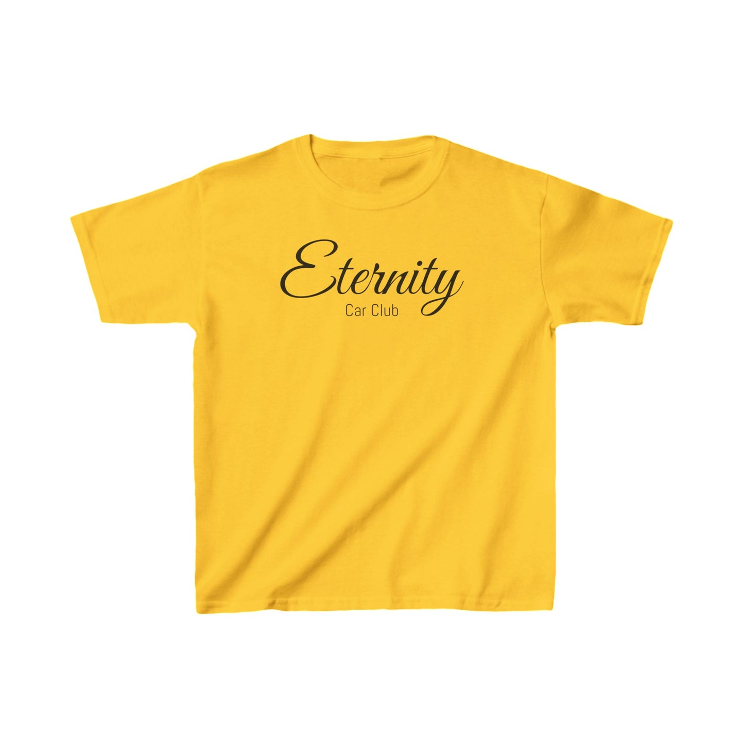 Eternity Car Club Kids Tee - Fun & Stylish Cotton Shirt for Young Car Enthusiasts