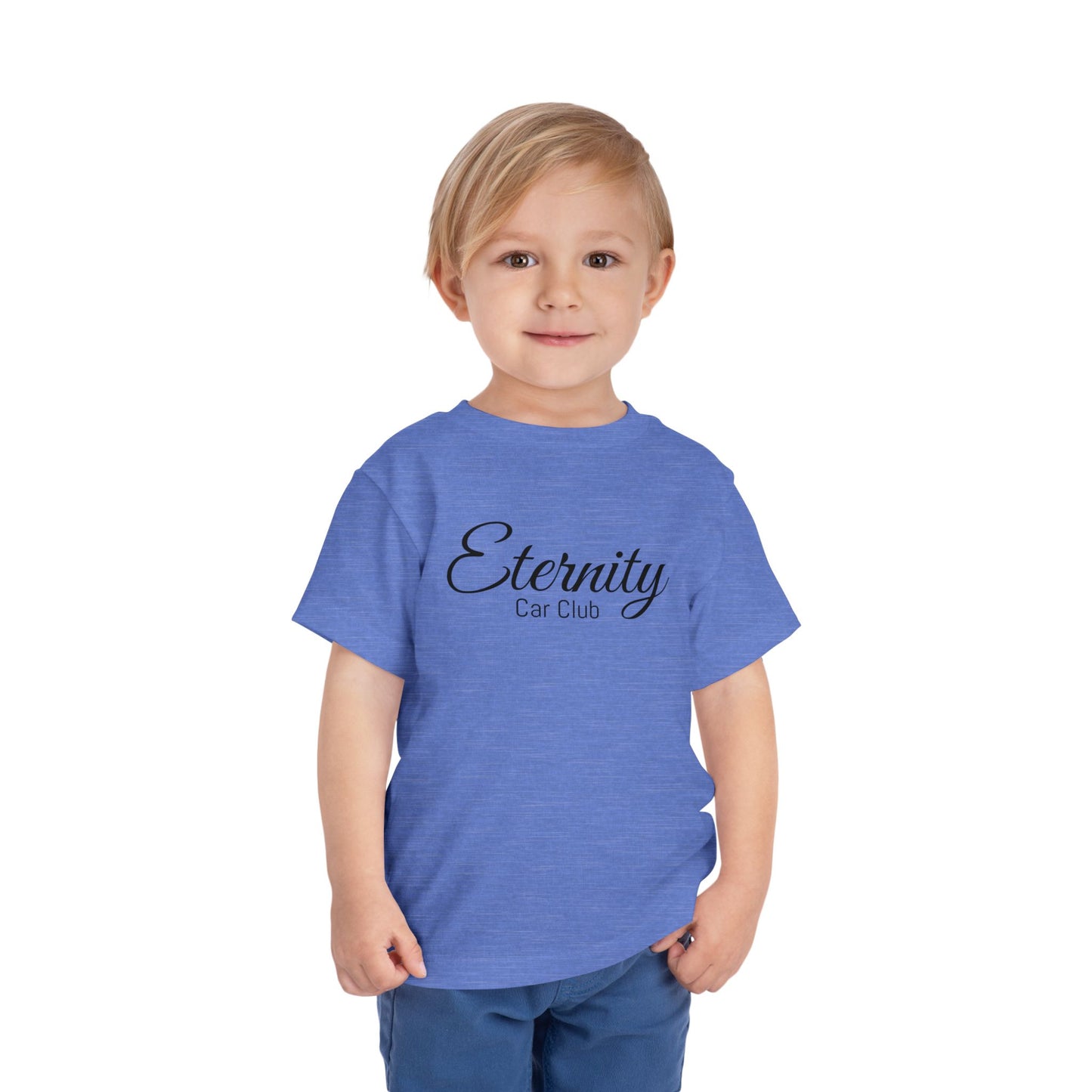 Eternity Car Club Toddler Tee, Cute Kids' Shirt, Car Enthusiast Gift, Birthday Tee, Playful Summer Top