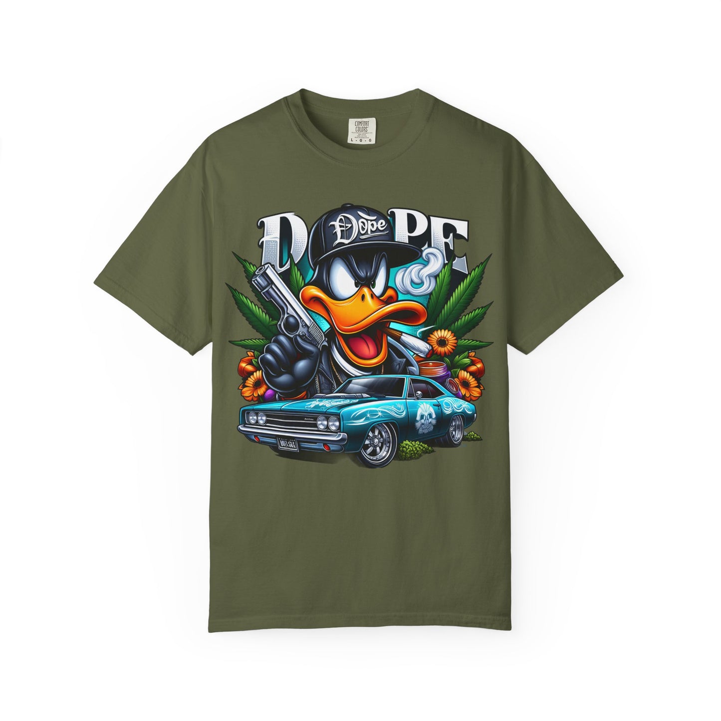 Street Vibe Graphic T-Shirt, Cool Casual Wear, Hip Hop Style Top, Unique Gift for Teens, Urban Fashion Tee. 420, Cannabis