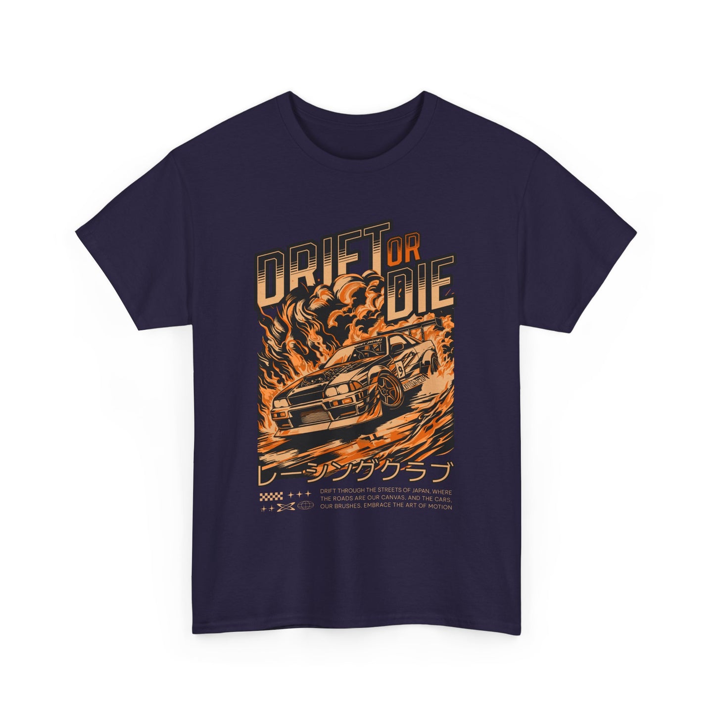 JDM Tee - Unisex Heavy Cotton Tshirt - Drift or Die