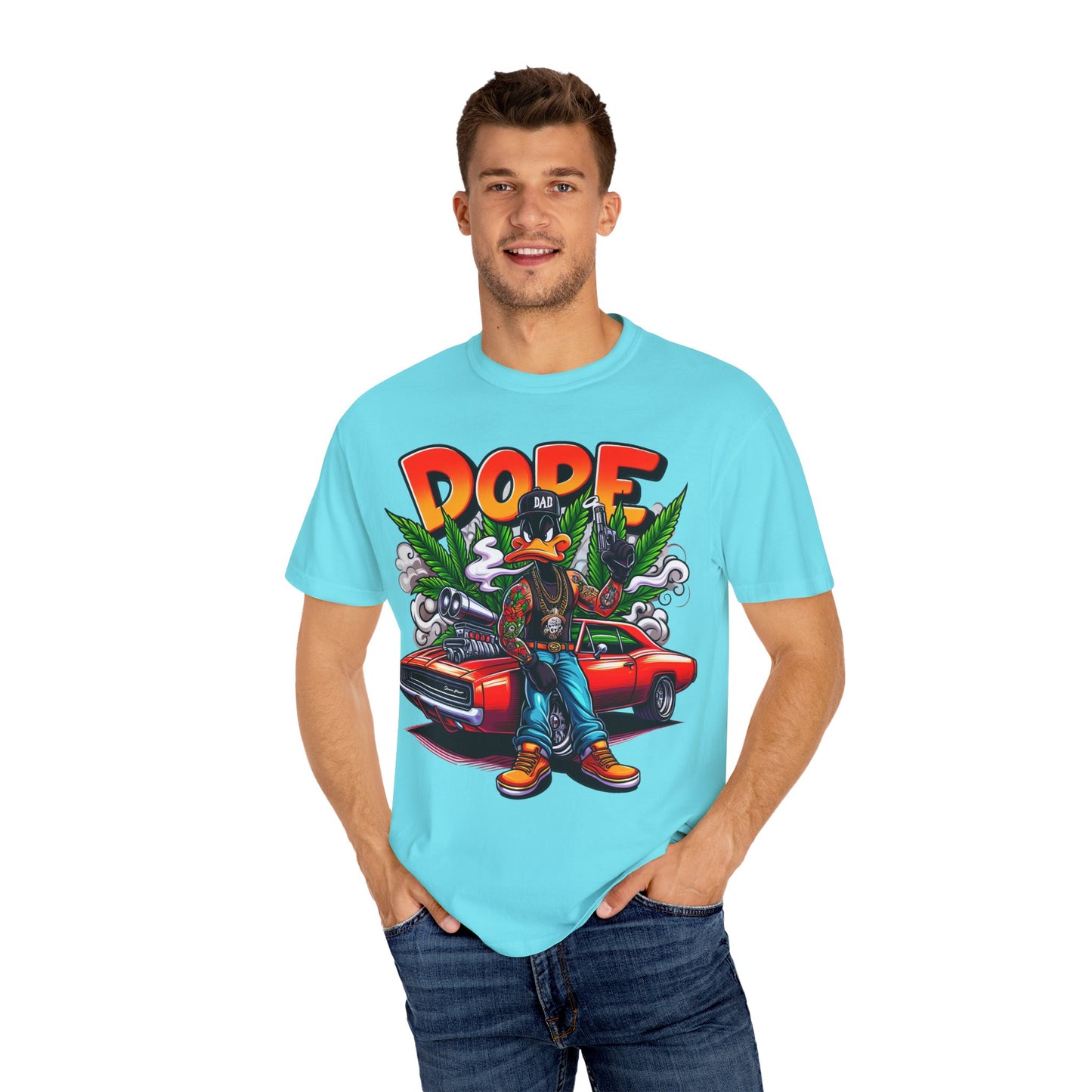 Dope Graphic Tee, Urban Streetwear T-shirt, Cool Casual Style, Unisex Apparel, Hip Hop Fashion, Gift for Trendsetters, Cannabis, 420