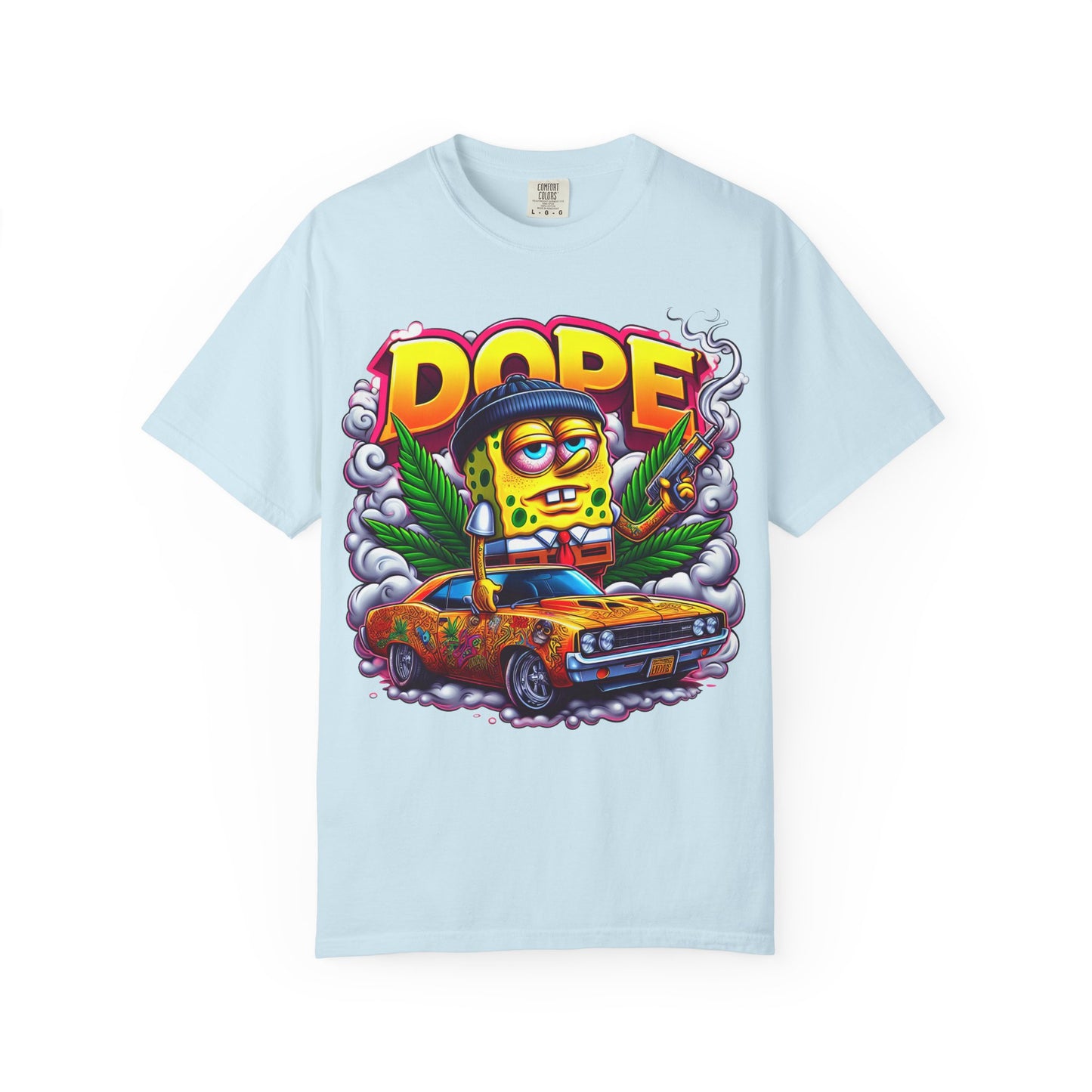Vibrant Graphic Tee: Funky Cartoon T-Shirt, Unisex Fashion, Casual Wear, Gift for Friends, Streetwear Style, Cool Graphic Tee, 420, Cannabis