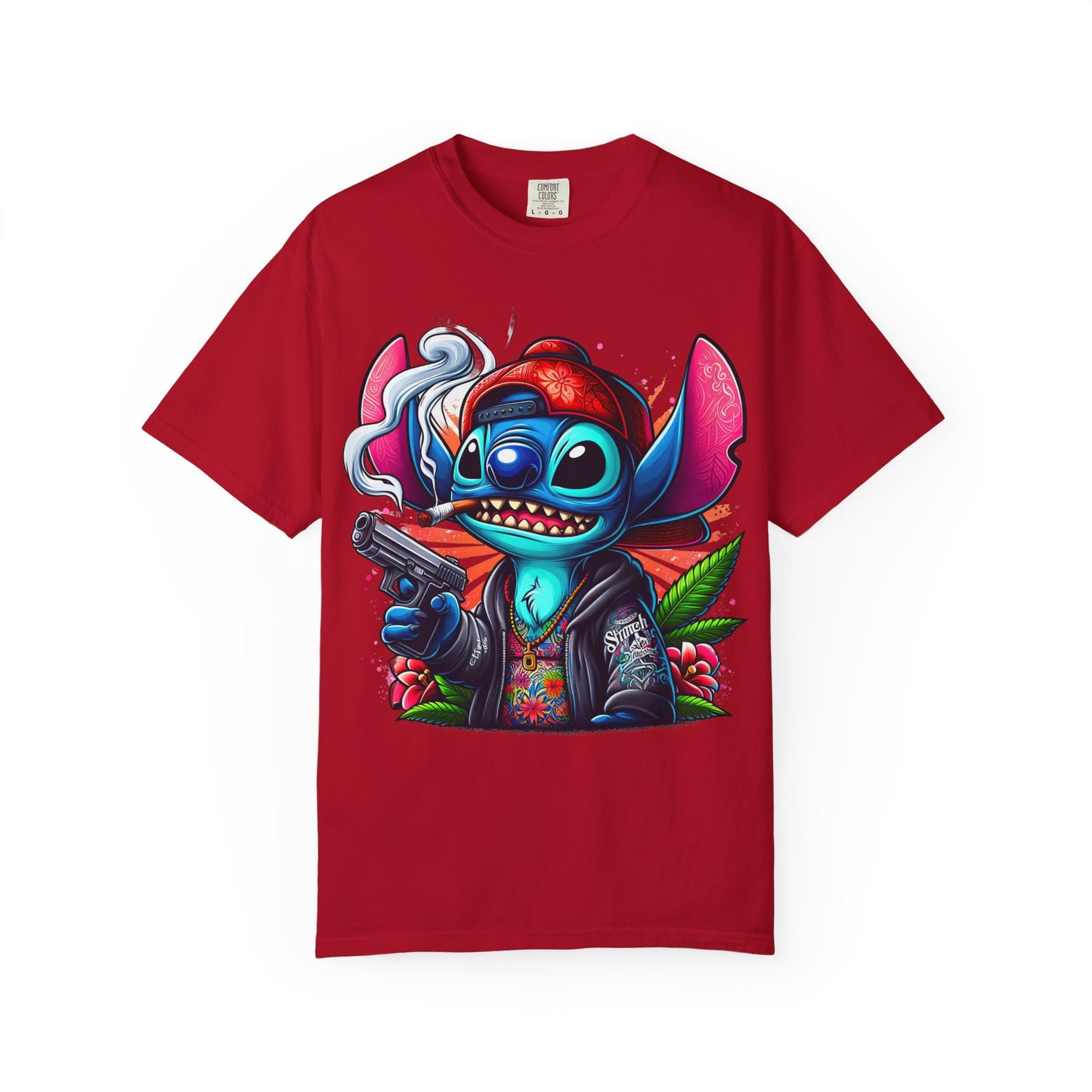 Vibrant Cartoon Graphic Tee, Unisex T-shirt, Casual Wear, Streetwear Style, Summer Fashion, Gift for Friends, Cannabis, 420
