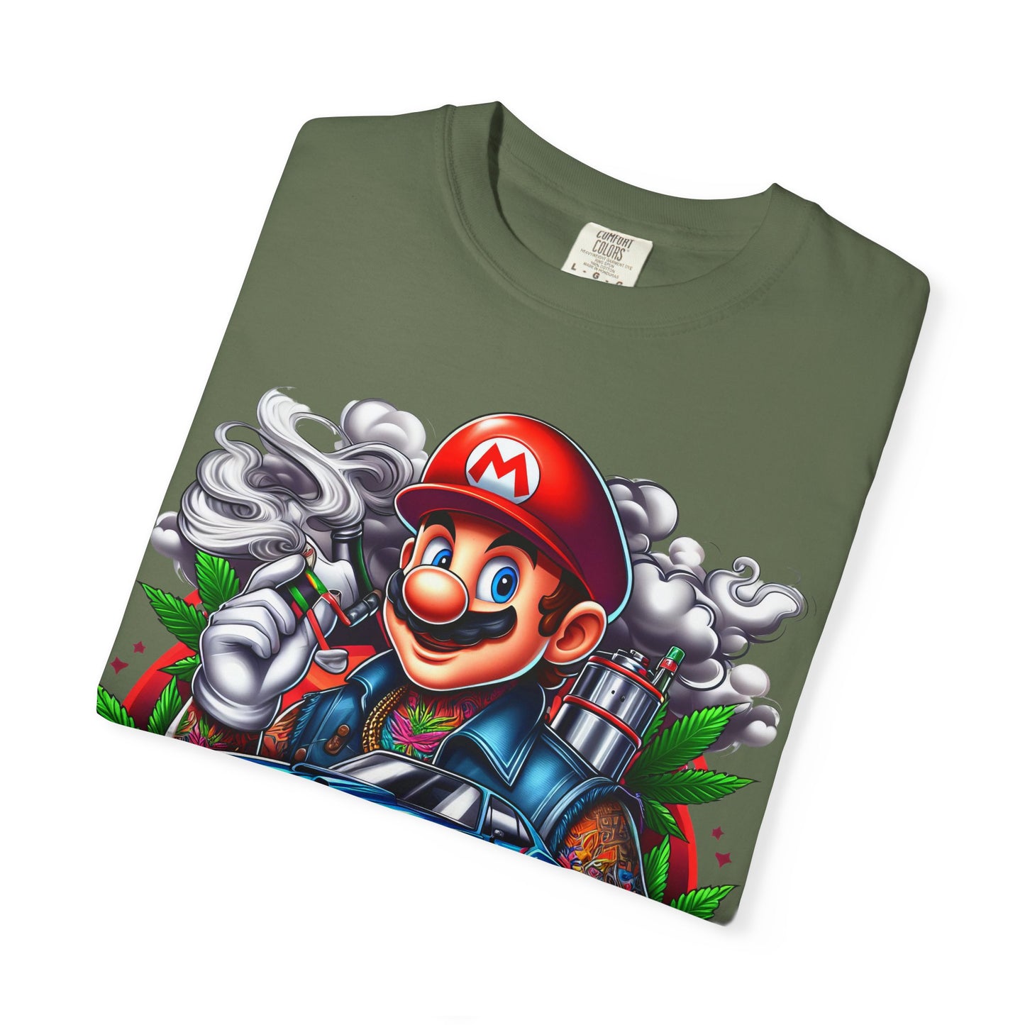 Dope Graphic Tee | Unisex Garment-Dyed T-shirt, Retro Gamer Shirt, Cute Gift for Gamers, Streetwear, Hip Hop Fashion, 420, Cannabis