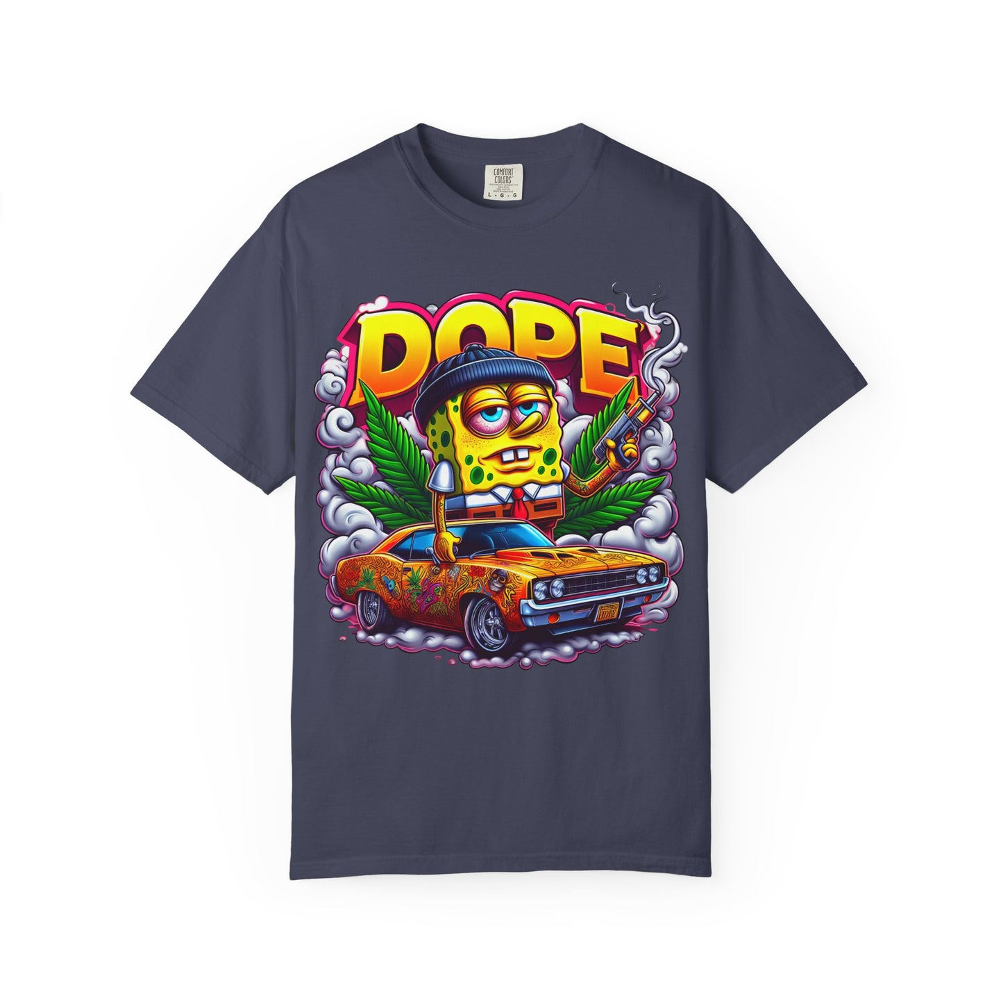 Vibrant Graphic Tee: Funky Cartoon T-Shirt, Unisex Fashion, Casual Wear, Gift for Friends, Streetwear Style, Cool Graphic Tee, 420, Cannabis