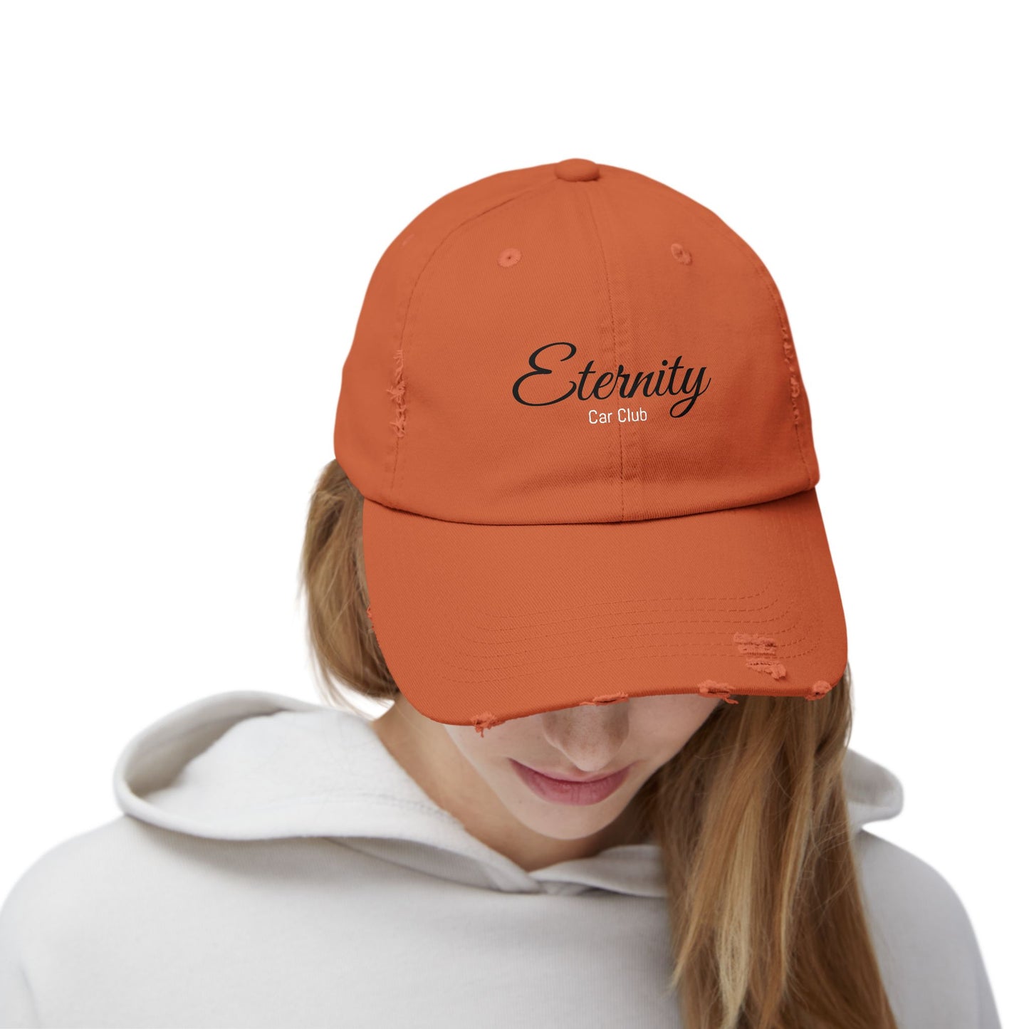 Unisex Distressed Cap - Eternity Casual Style Hat