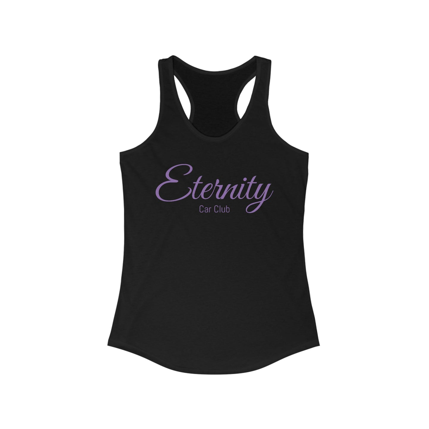 Eternity Car Club Women's Racerback Tank - Perfect for Summer Drives and Car Enthusiasts