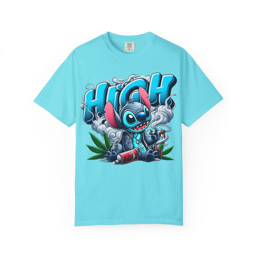 High Vibe Unisex T-Shirt, Chill Graphic Tee, Streetwear, Cannabis Culture, Gift for Stoners, Party Apparel, 420, Cannabis