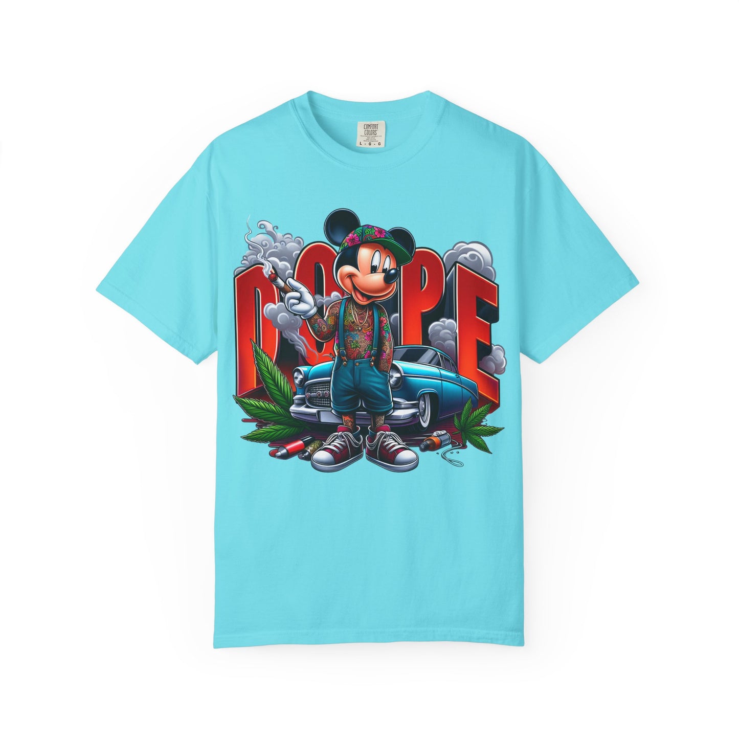 Cool Graphic T-Shirt, Streetwear Tee, Vintage Style Shirt, Gift for Him, Cartoon Art T-Shirt, Casual Wear, Unisex Fashion, 420, Cannabis