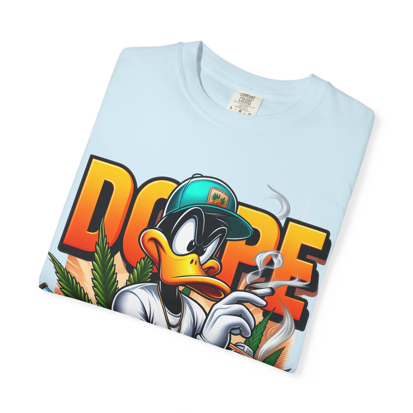 Dope Vibe Unisex Garment-Dyed T-Shirt | Streetwear Fashion, Casual Style, Hip Hop Merch, Graphic Tee, Cool Gift, Cannabis, 420